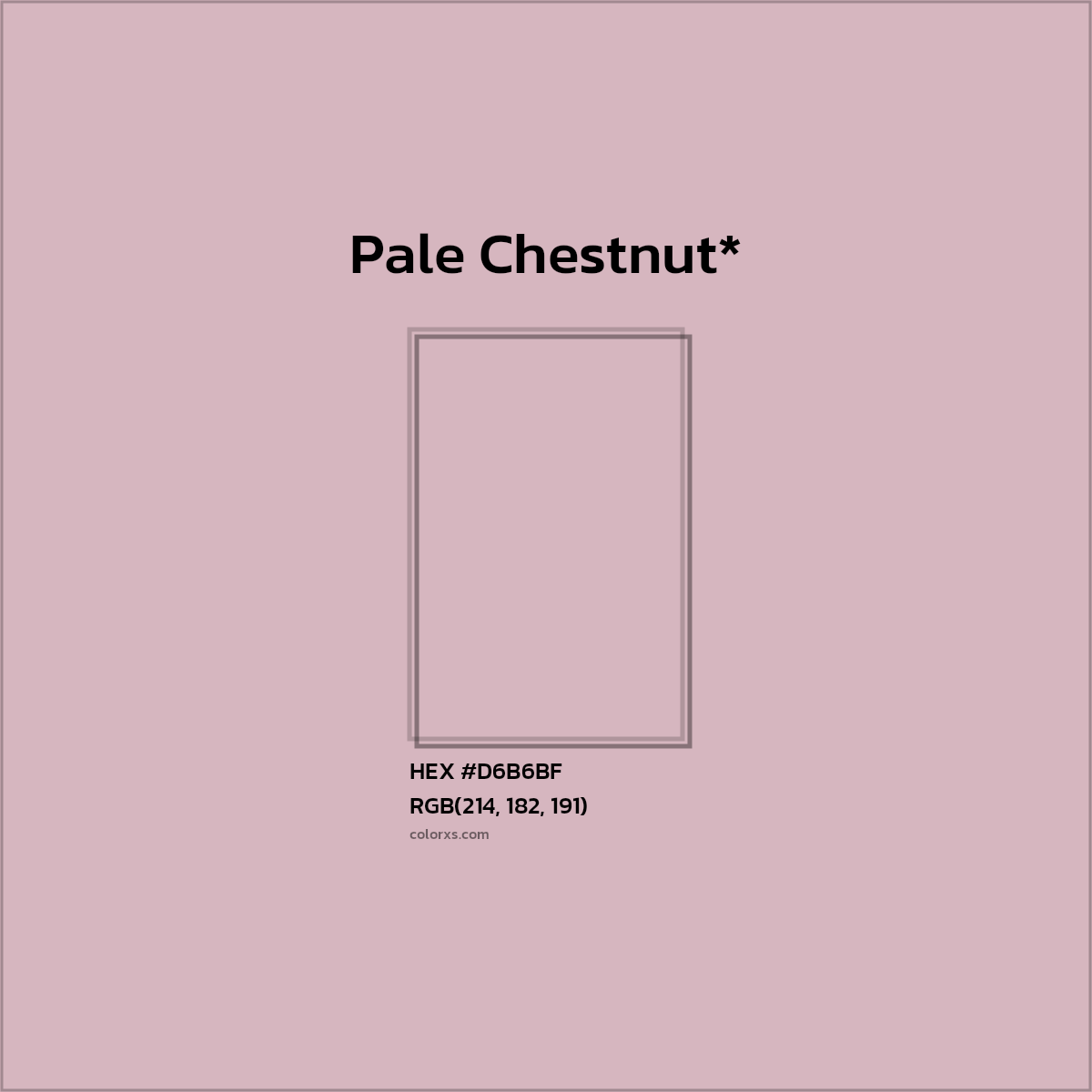 HEX #D6B6BF Color Name, Color Code, Palettes, Similar Paints, Images