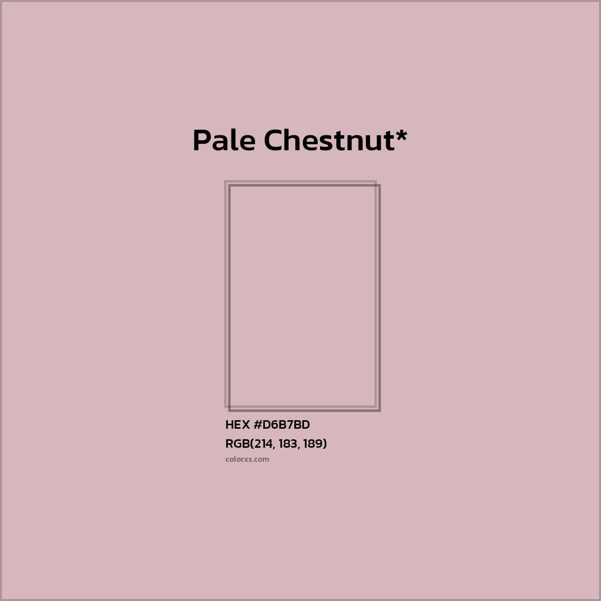 HEX #D6B7BD Color Name, Color Code, Palettes, Similar Paints, Images