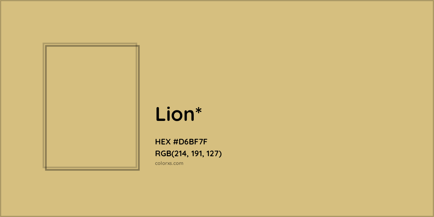 HEX #D6BF7F Color Name, Color Code, Palettes, Similar Paints, Images