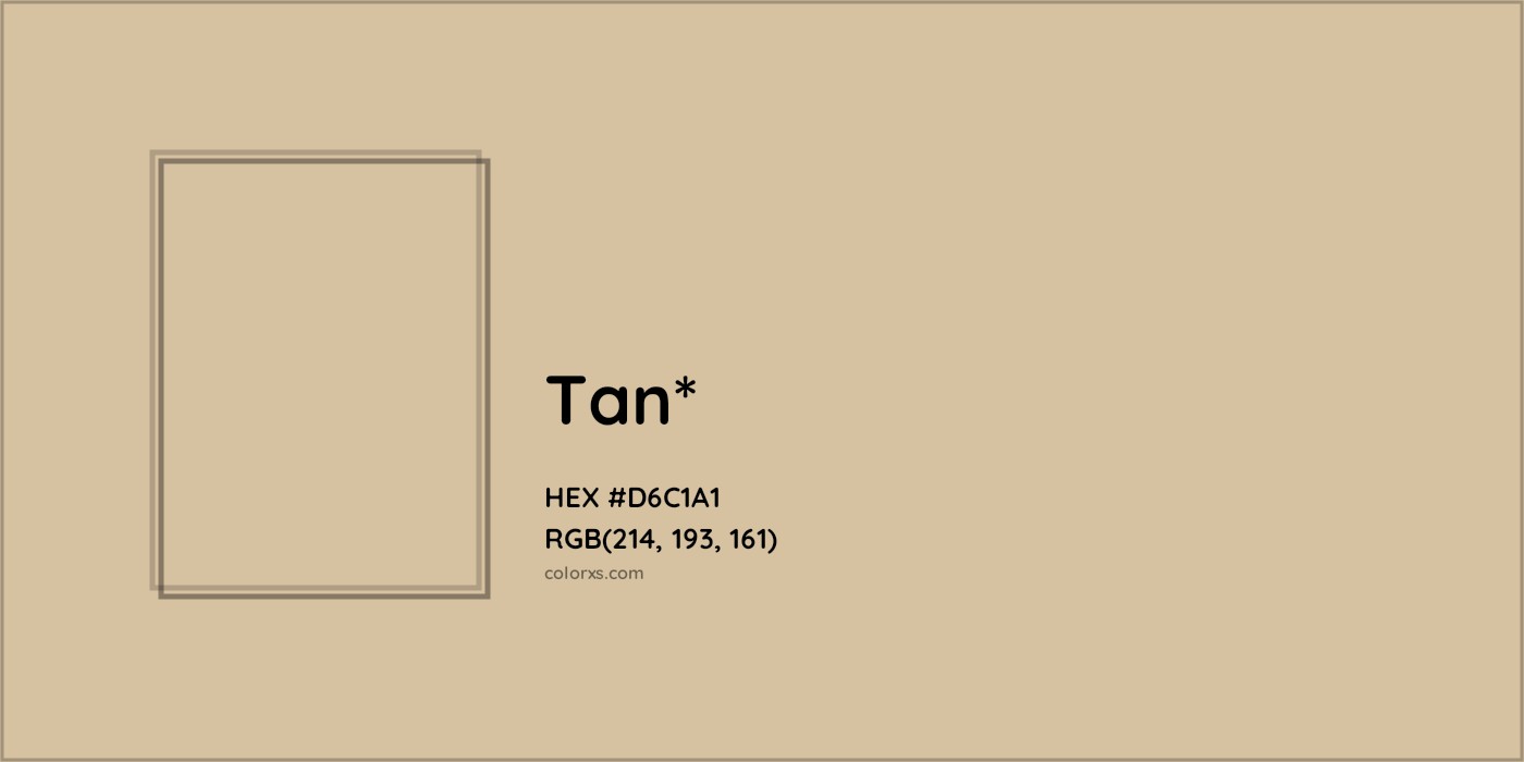 HEX #D6C1A1 Color Name, Color Code, Palettes, Similar Paints, Images