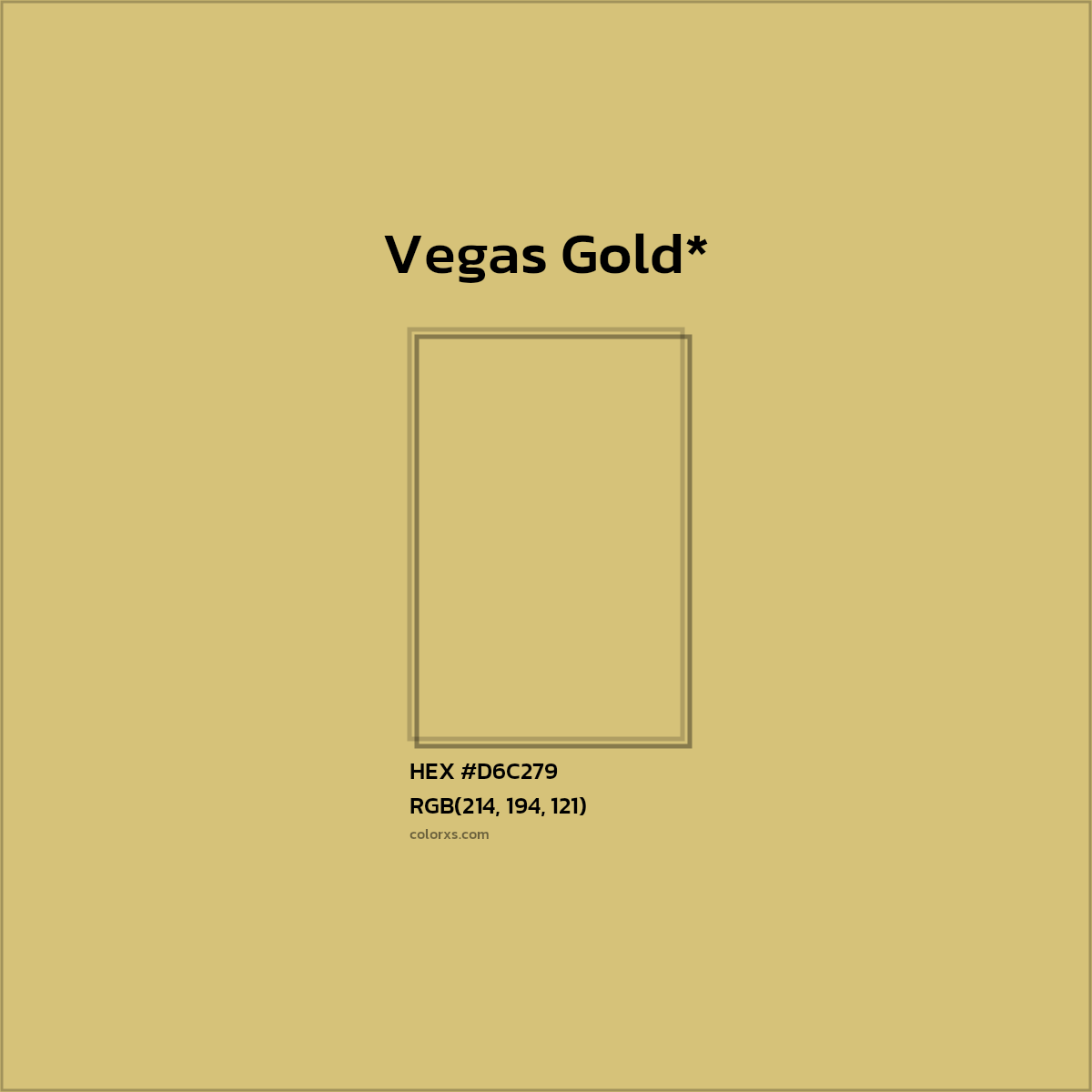 HEX #D6C279 Color Name, Color Code, Palettes, Similar Paints, Images