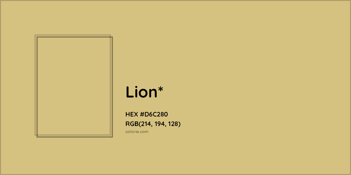 HEX #D6C280 Color Name, Color Code, Palettes, Similar Paints, Images