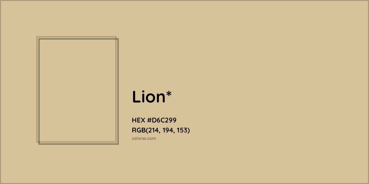 HEX #D6C299 Color Name, Color Code, Palettes, Similar Paints, Images
