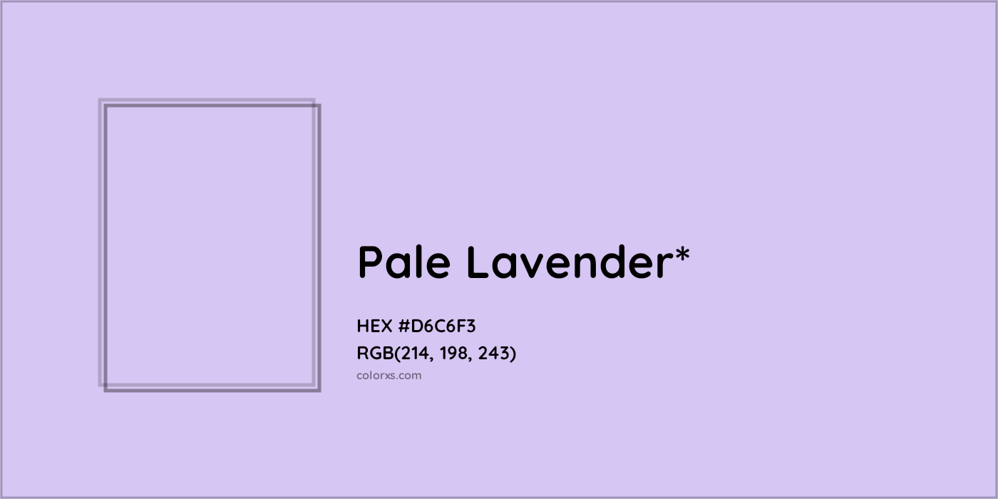 HEX #D6C6F3 Color Name, Color Code, Palettes, Similar Paints, Images