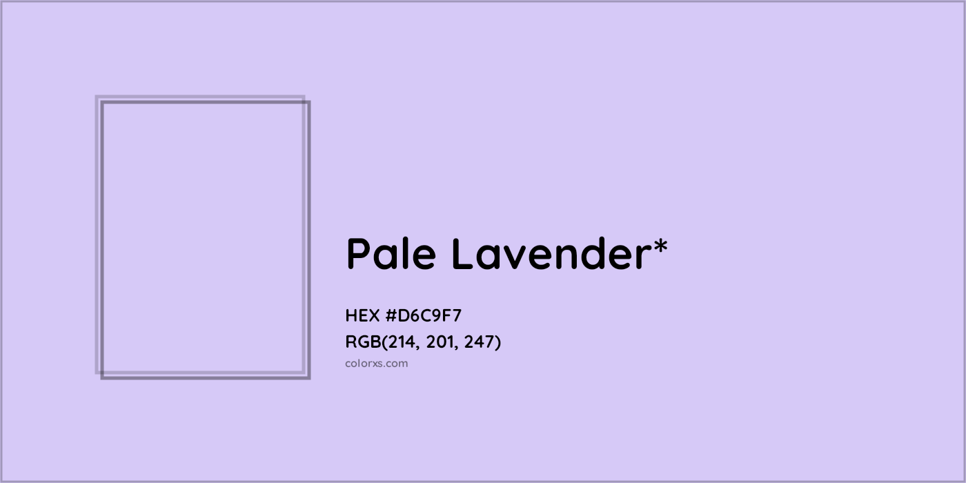 HEX #D6C9F7 Color Name, Color Code, Palettes, Similar Paints, Images