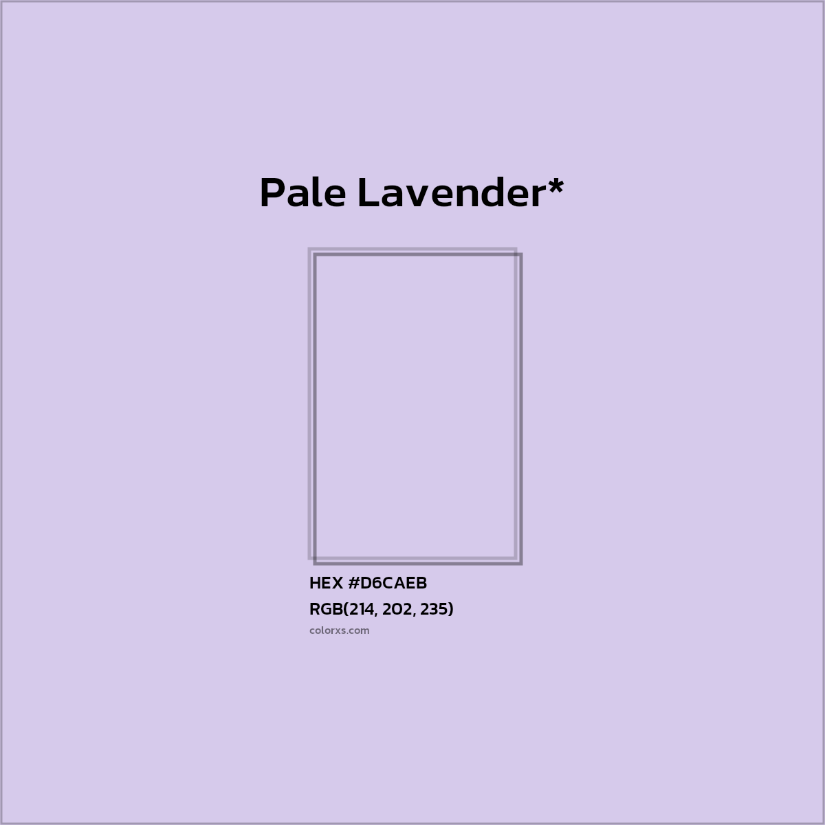 HEX #D6CAEB Color Name, Color Code, Palettes, Similar Paints, Images