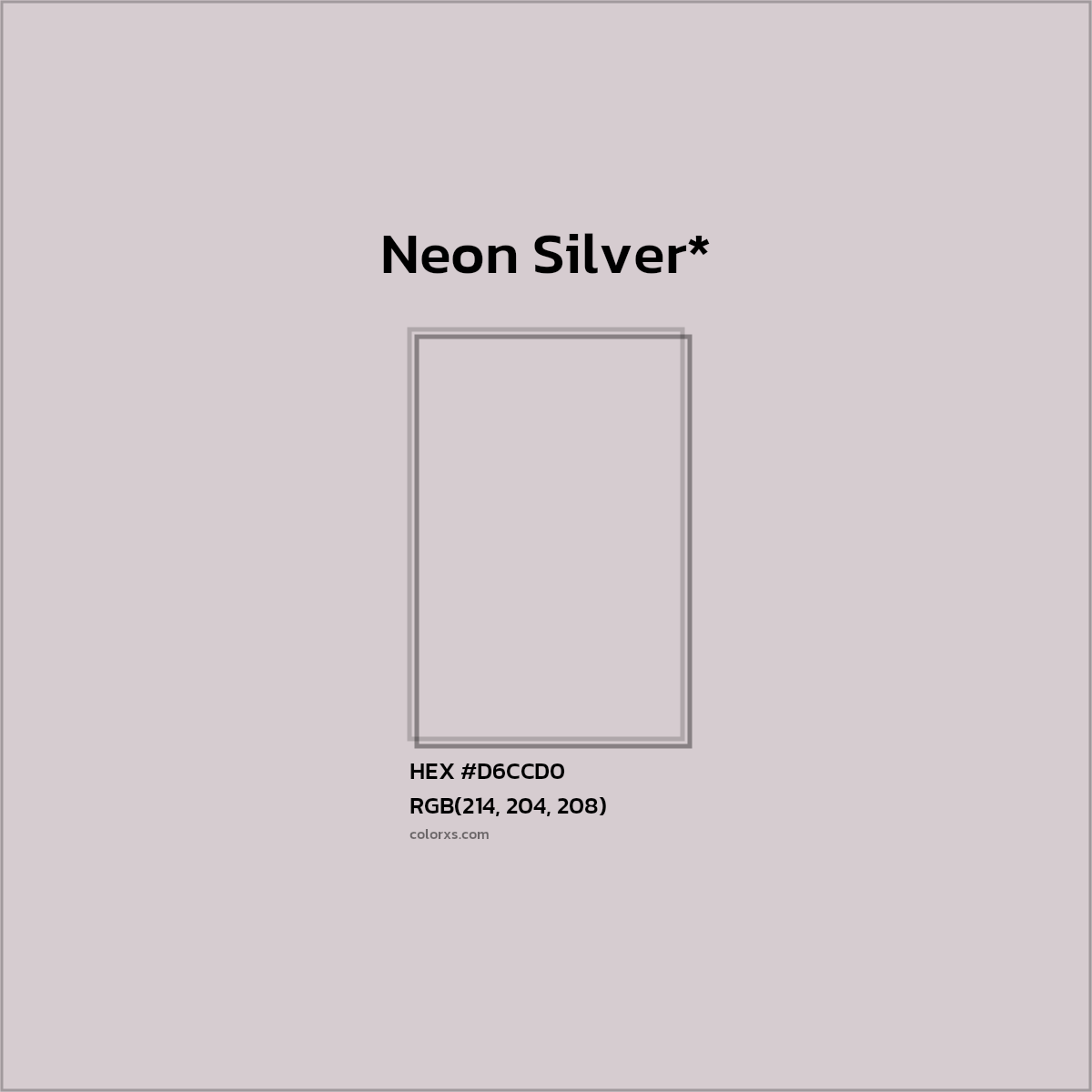 HEX #D6CCD0 Color Name, Color Code, Palettes, Similar Paints, Images