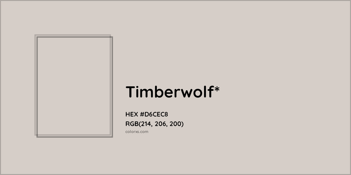HEX #D6CEC8 Color Name, Color Code, Palettes, Similar Paints, Images