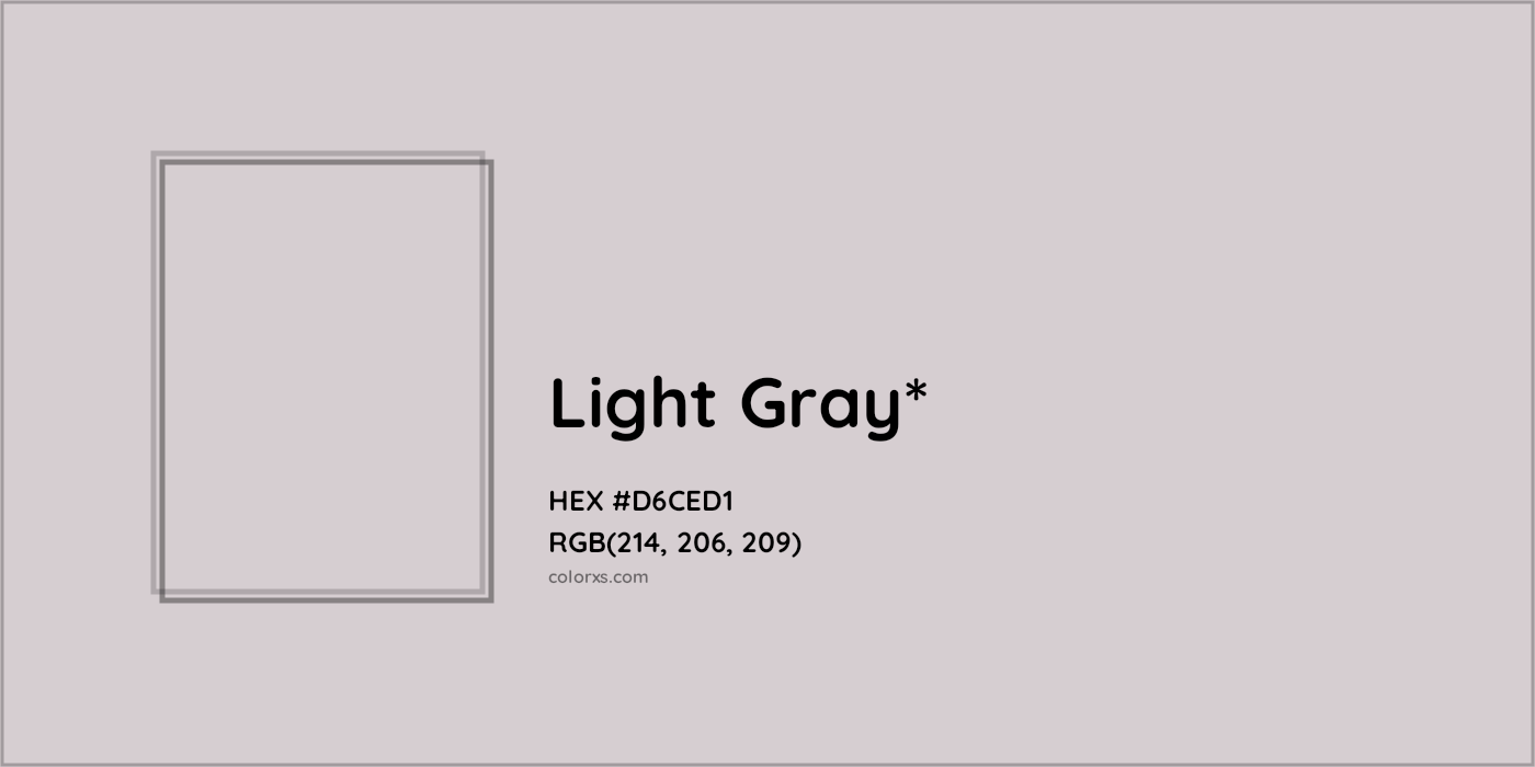 HEX #D6CED1 Color Name, Color Code, Palettes, Similar Paints, Images