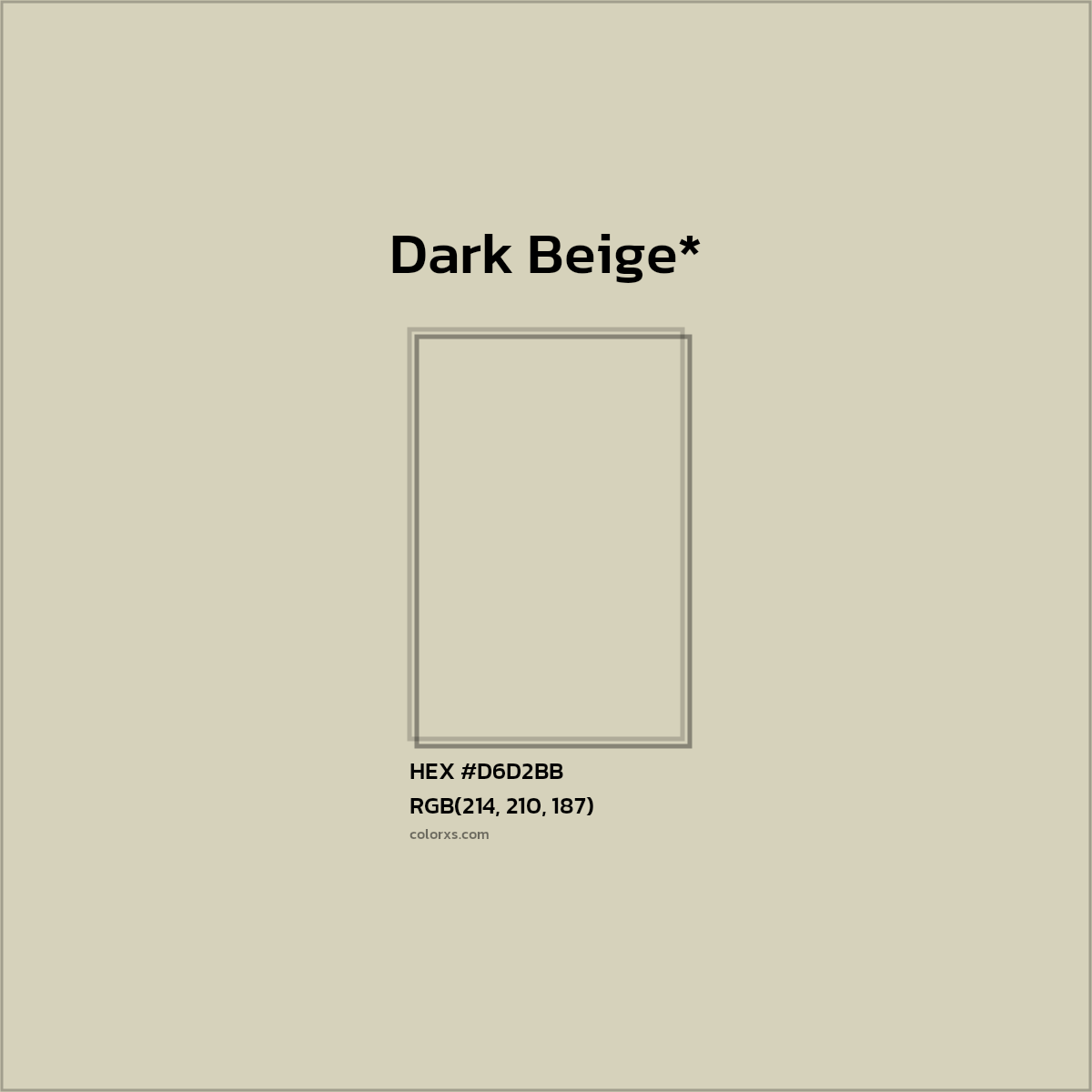HEX #D6D2BB Color Name, Color Code, Palettes, Similar Paints, Images