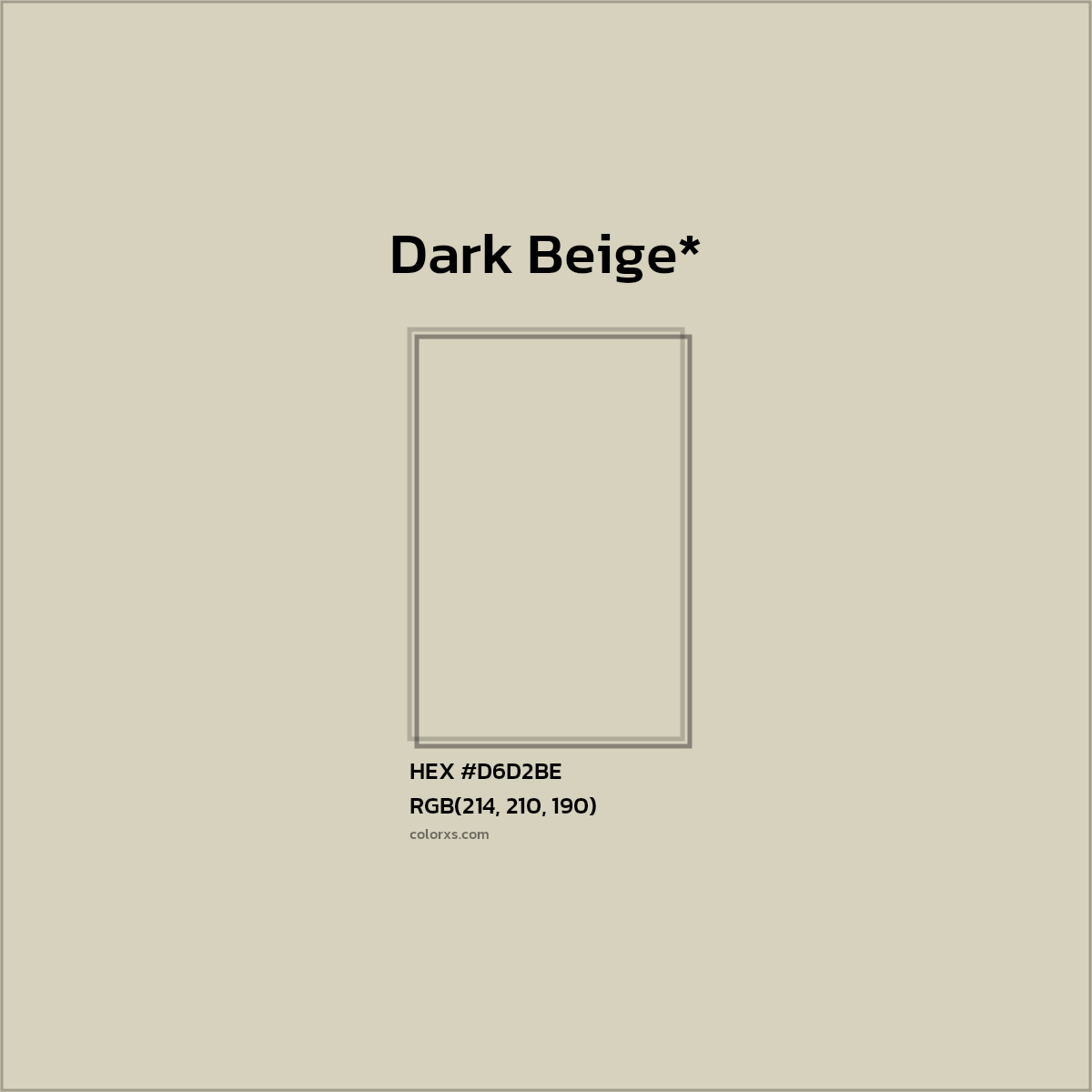 HEX #D6D2BE Color Name, Color Code, Palettes, Similar Paints, Images