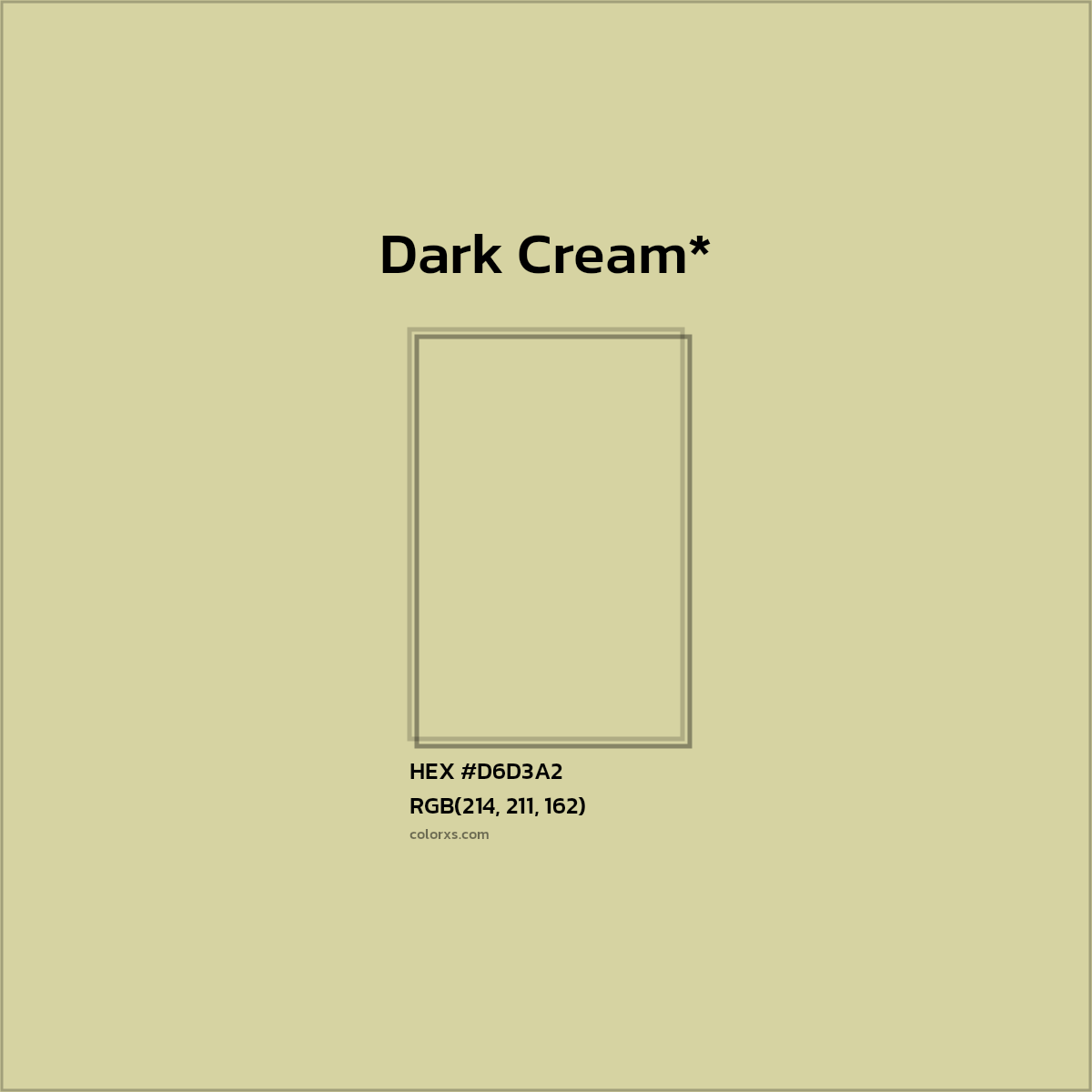HEX #D6D3A2 Color Name, Color Code, Palettes, Similar Paints, Images