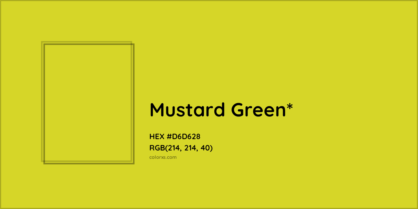 HEX #D6D628 Color Name, Color Code, Palettes, Similar Paints, Images