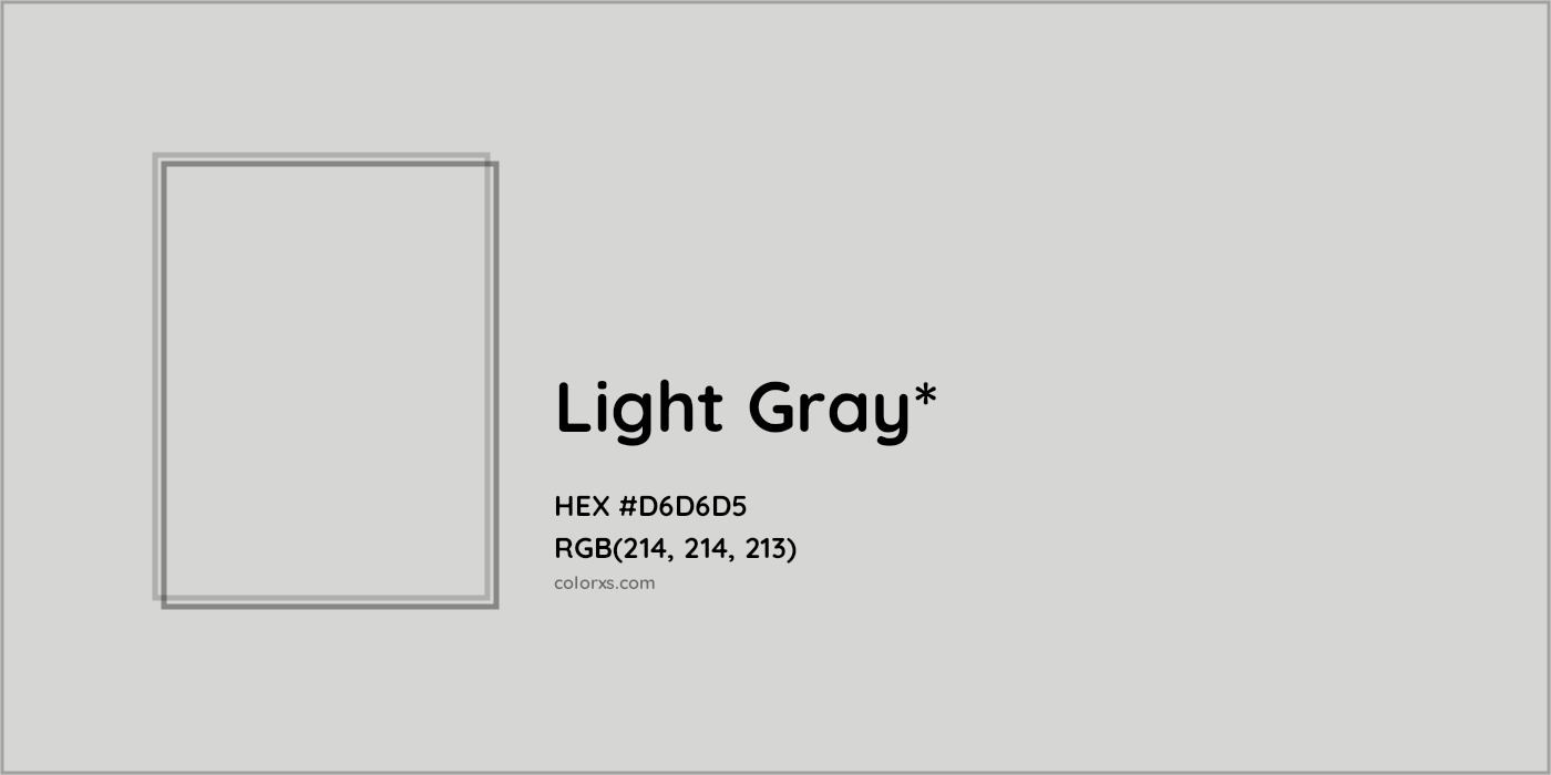 HEX #D6D6D5 Color Name, Color Code, Palettes, Similar Paints, Images