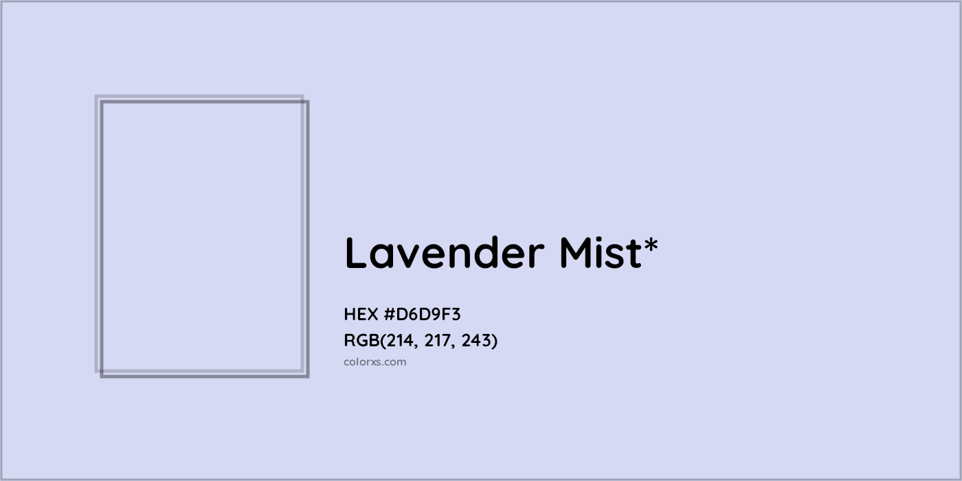 HEX #D6D9F3 Color Name, Color Code, Palettes, Similar Paints, Images