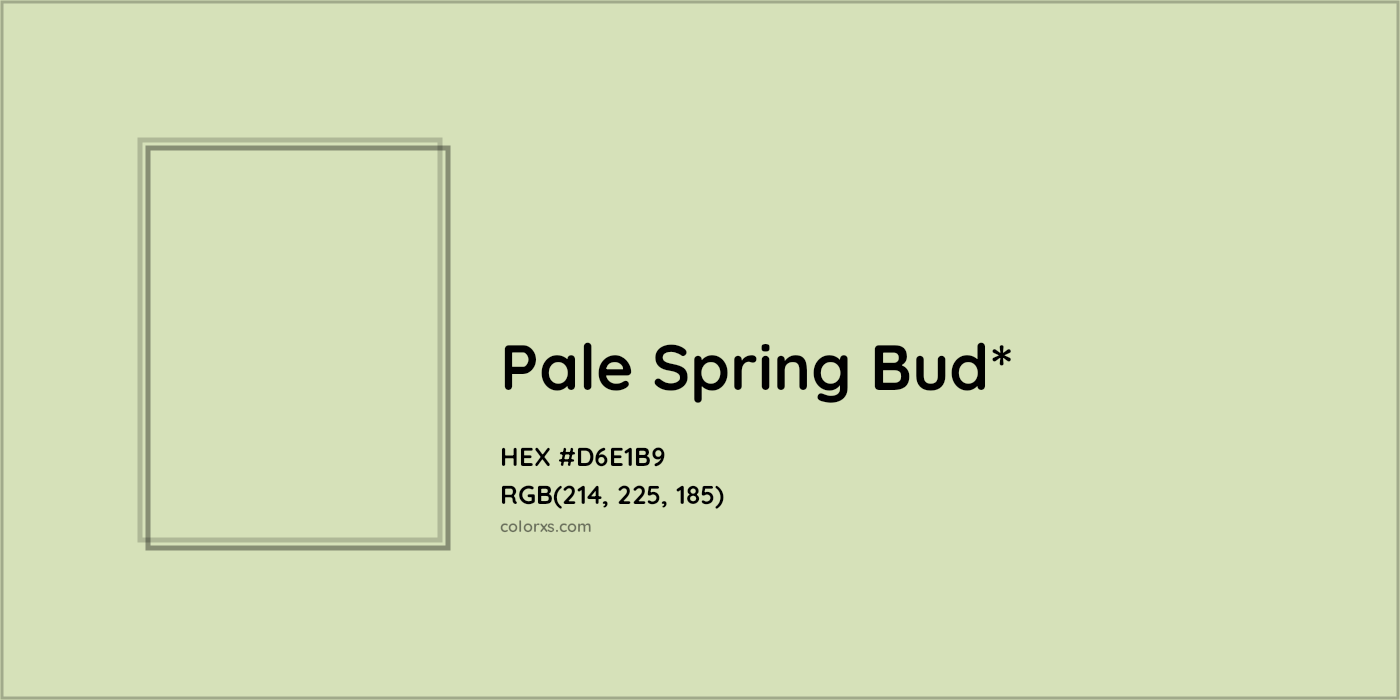 HEX #D6E1B9 Color Name, Color Code, Palettes, Similar Paints, Images