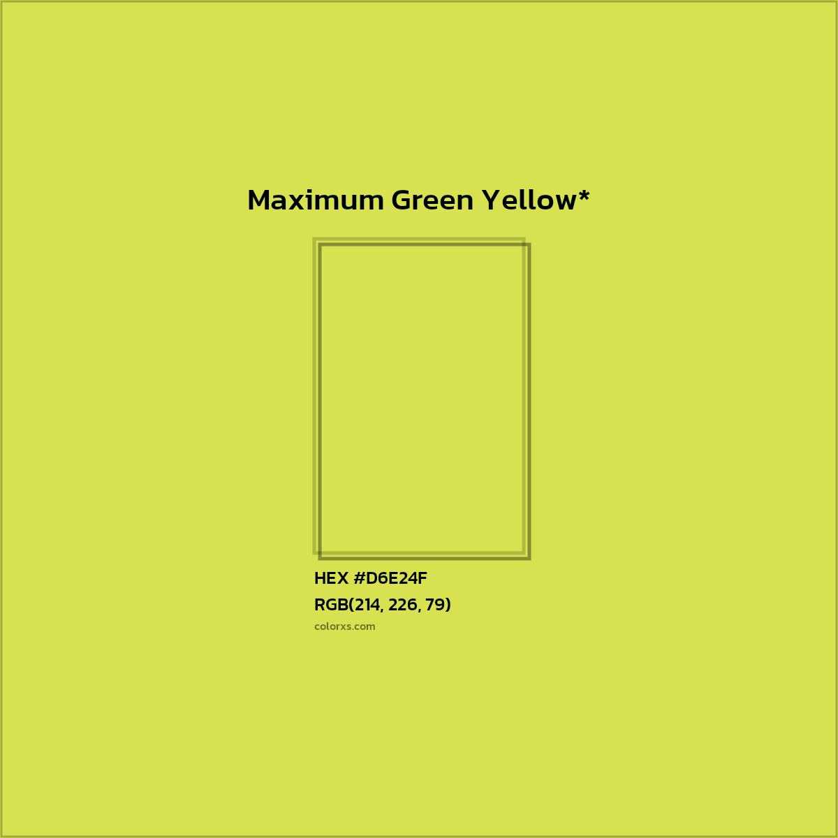 HEX #D6E24F Color Name, Color Code, Palettes, Similar Paints, Images