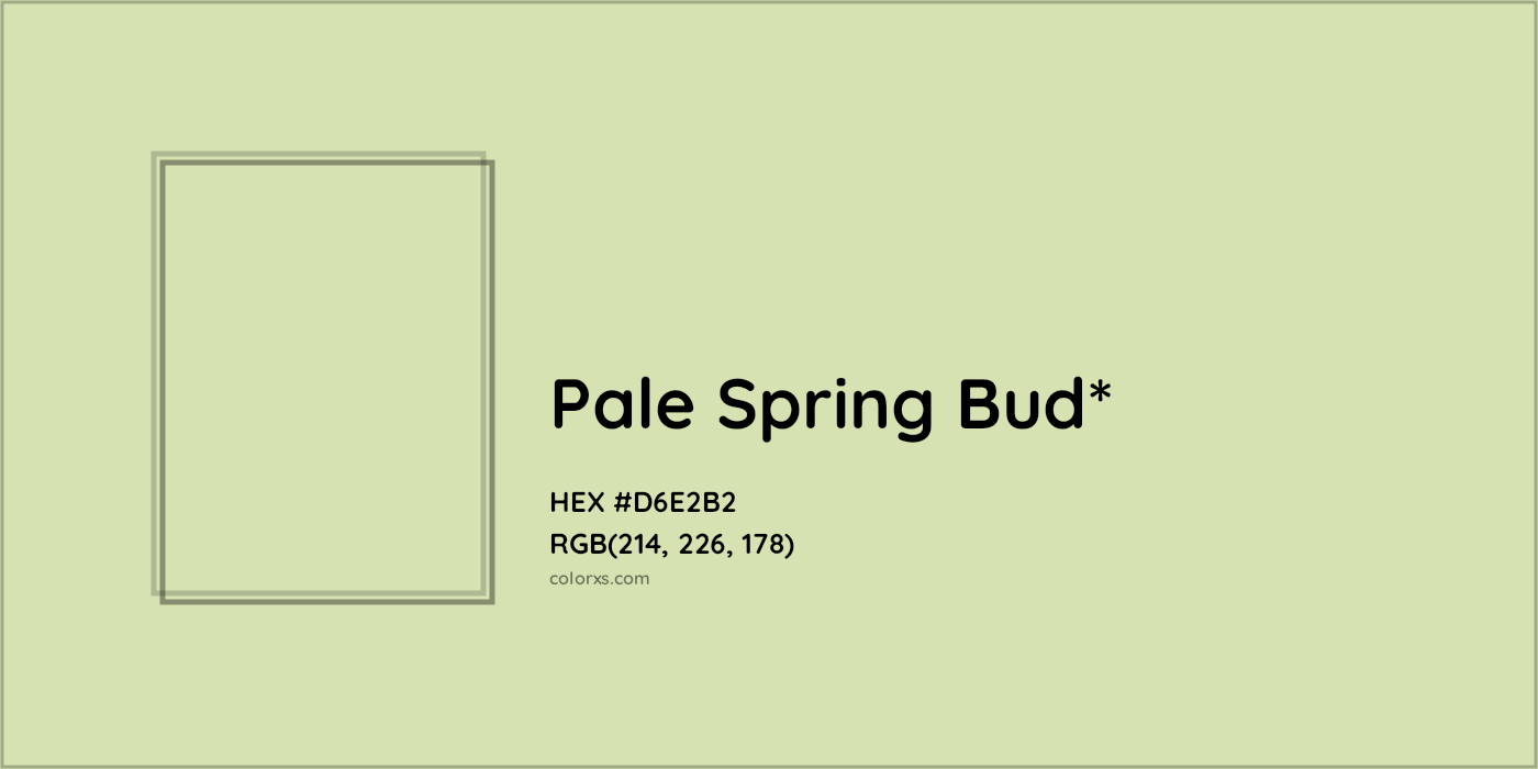 HEX #D6E2B2 Color Name, Color Code, Palettes, Similar Paints, Images