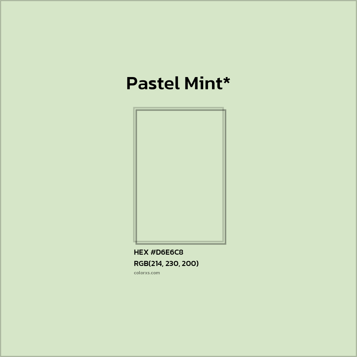 HEX #D6E6C8 Color Name, Color Code, Palettes, Similar Paints, Images
