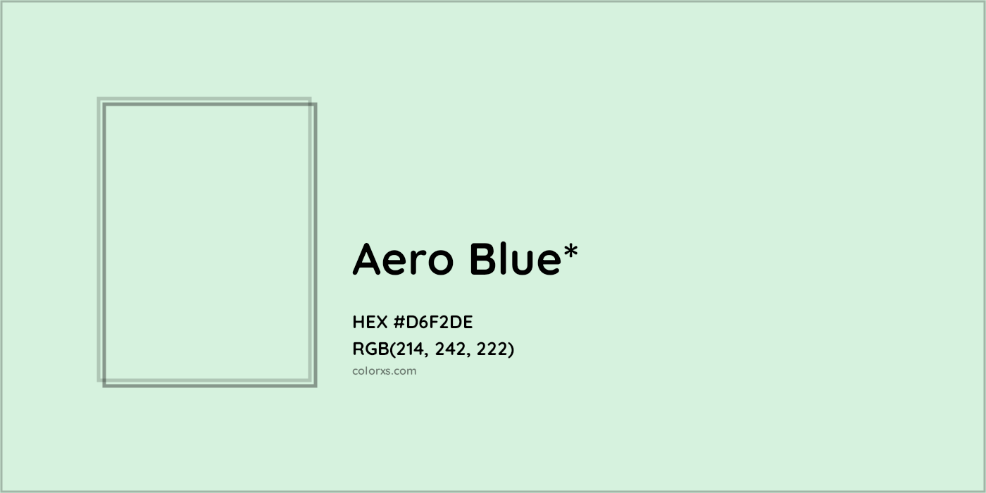 HEX #D6F2DE Color Name, Color Code, Palettes, Similar Paints, Images