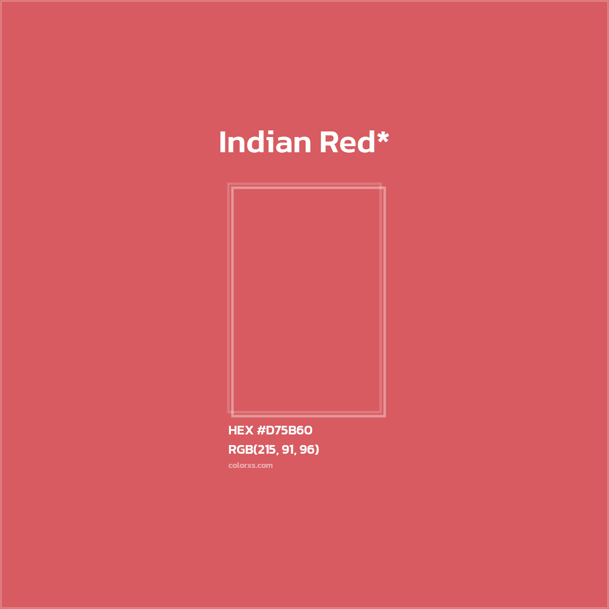 HEX #D75B60 Color Name, Color Code, Palettes, Similar Paints, Images