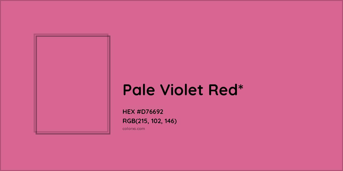 HEX #D76692 Color Name, Color Code, Palettes, Similar Paints, Images