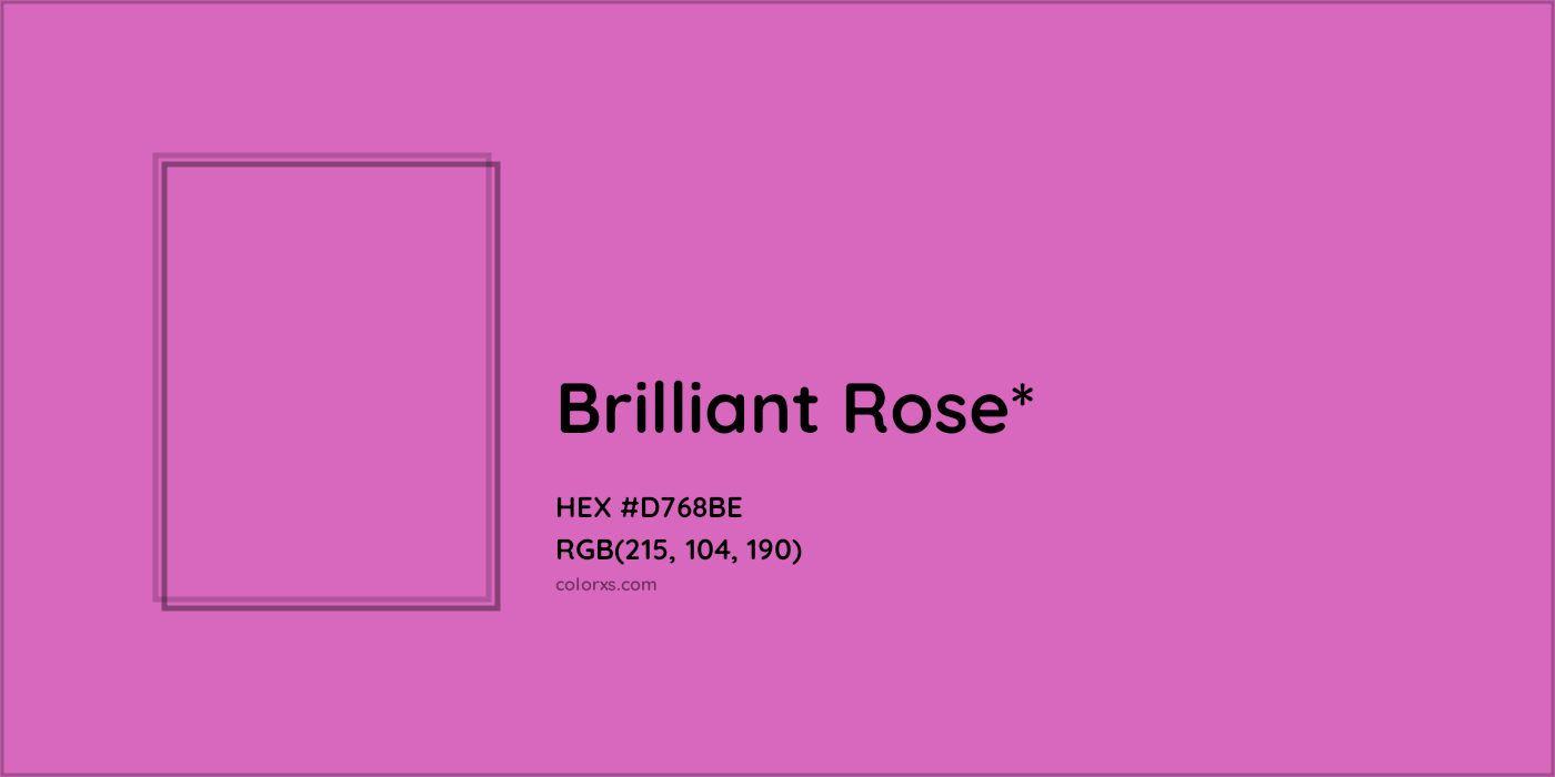 HEX #D768BE Color Name, Color Code, Palettes, Similar Paints, Images