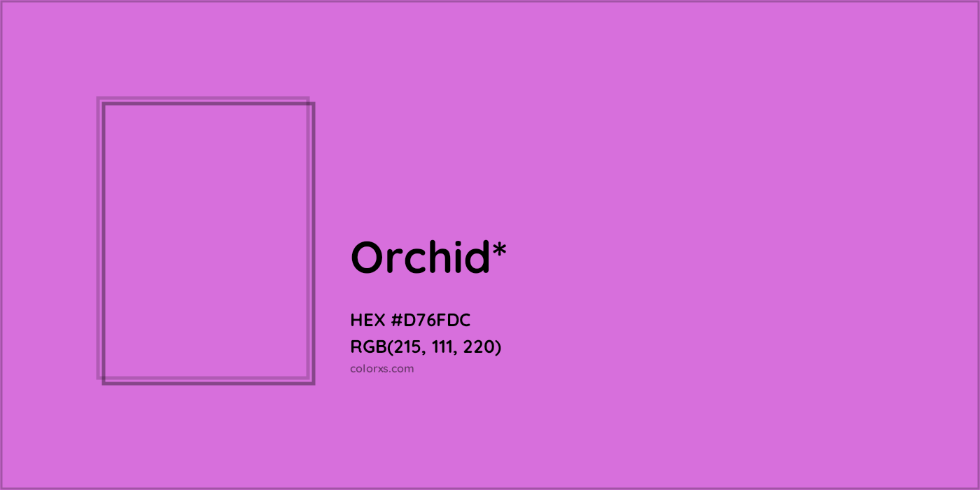 HEX #D76FDC Color Name, Color Code, Palettes, Similar Paints, Images