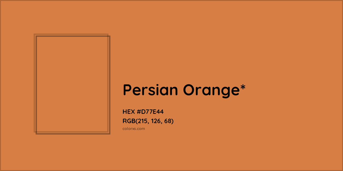 HEX #D77E44 Color Name, Color Code, Palettes, Similar Paints, Images