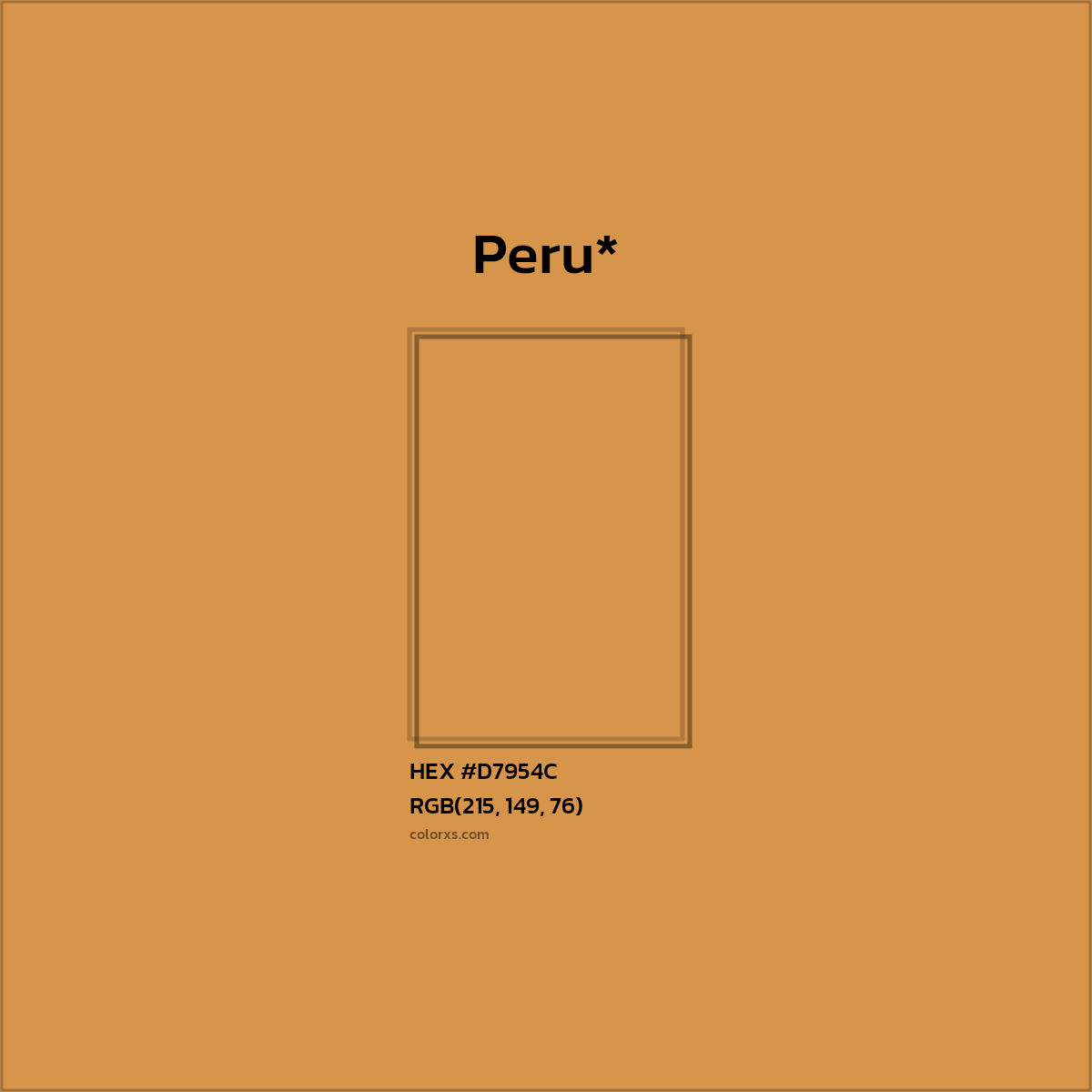 HEX #D7954C Color Name, Color Code, Palettes, Similar Paints, Images
