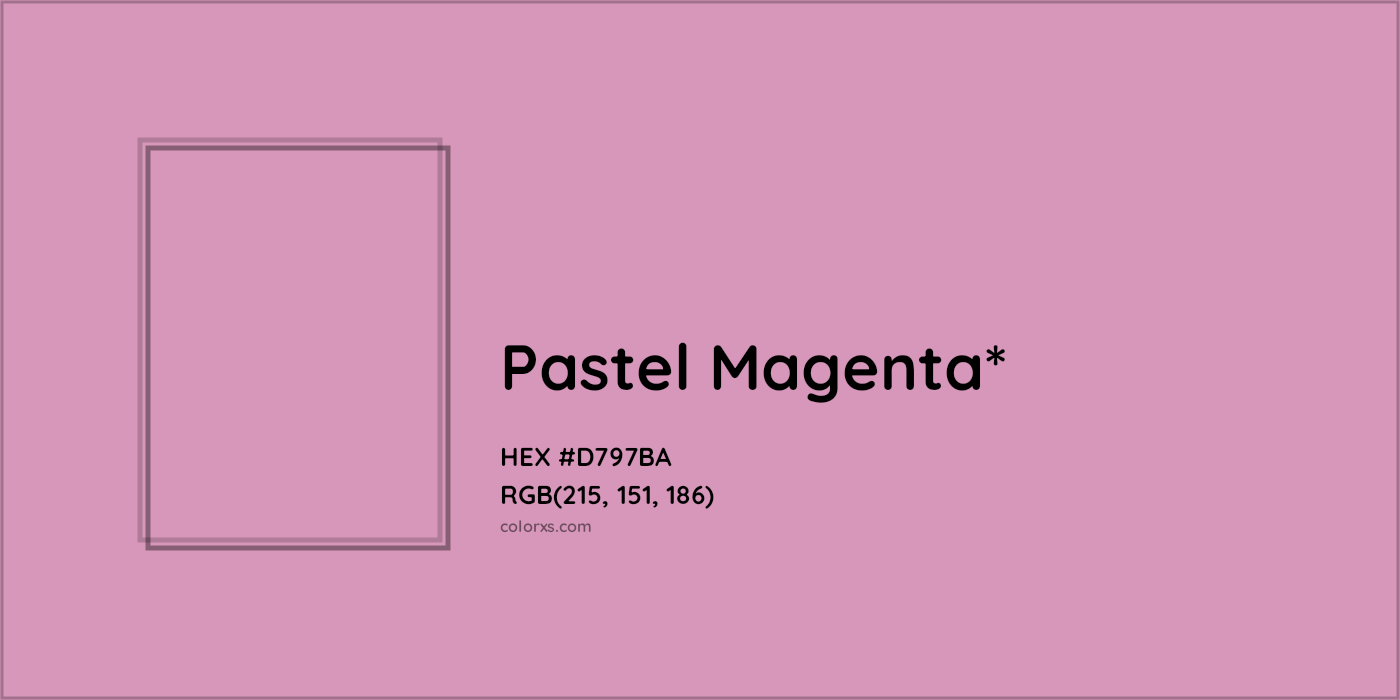 HEX #D797BA Color Name, Color Code, Palettes, Similar Paints, Images