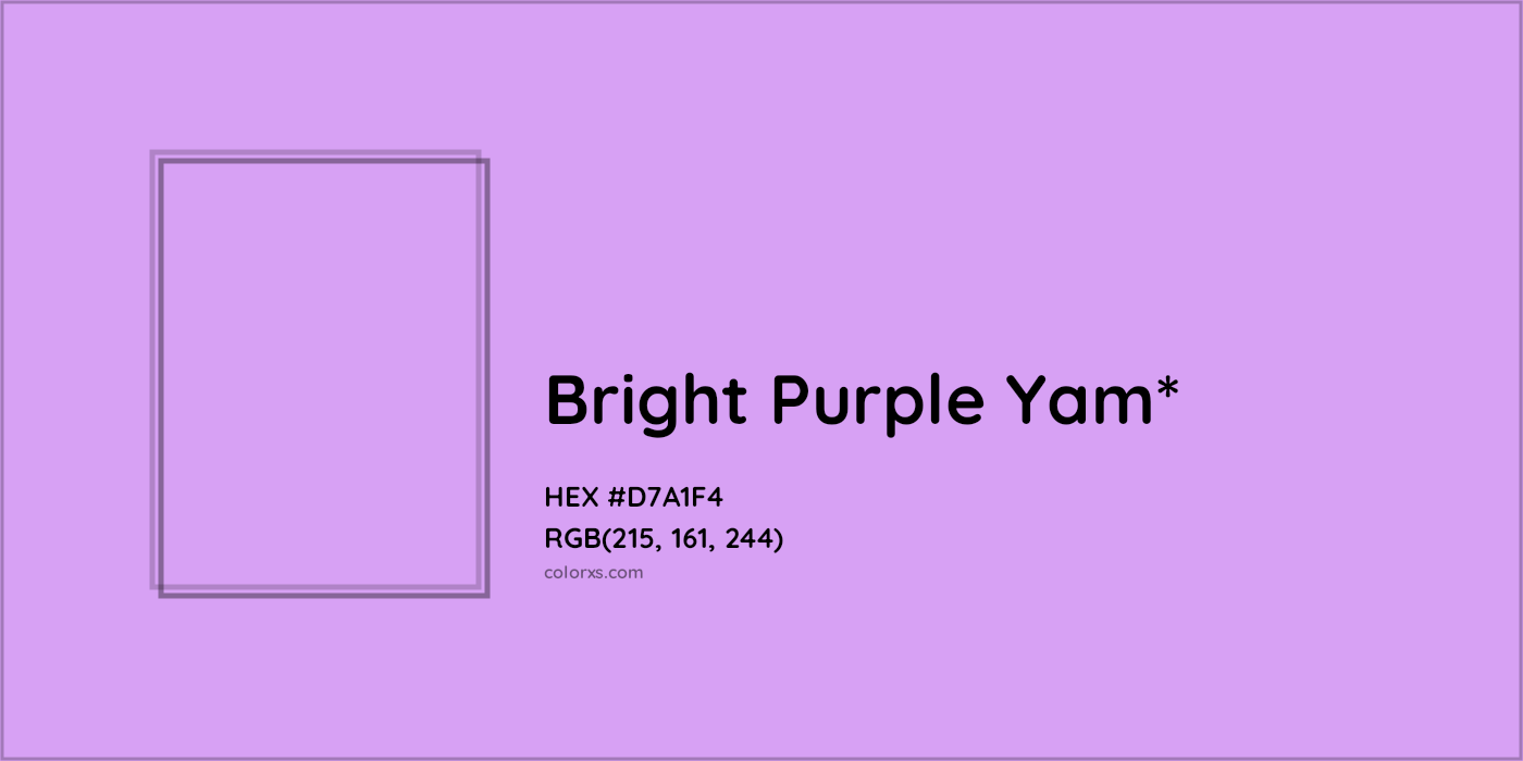 HEX #D7A1F4 Color Name, Color Code, Palettes, Similar Paints, Images