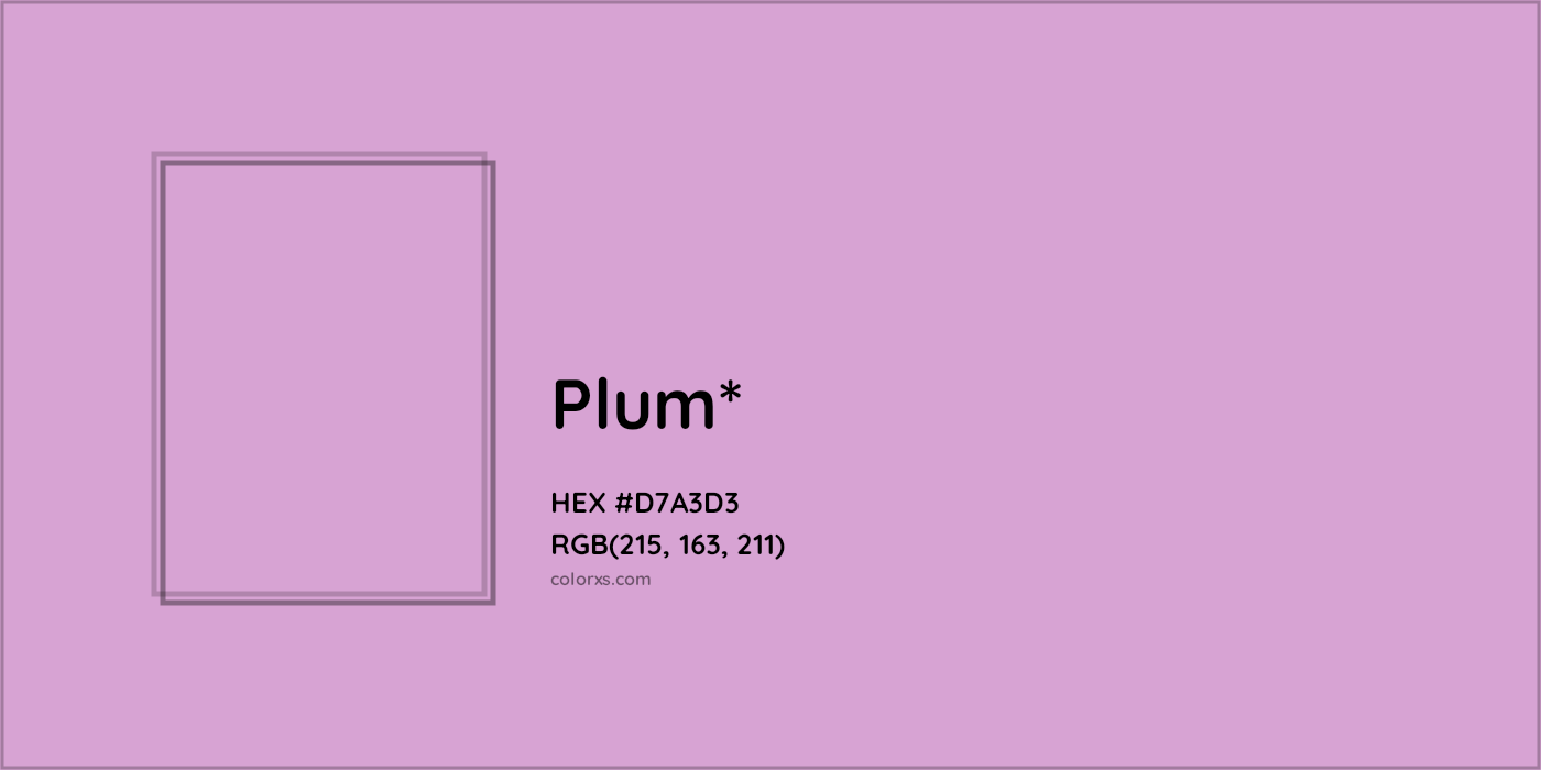 HEX #D7A3D3 Color Name, Color Code, Palettes, Similar Paints, Images