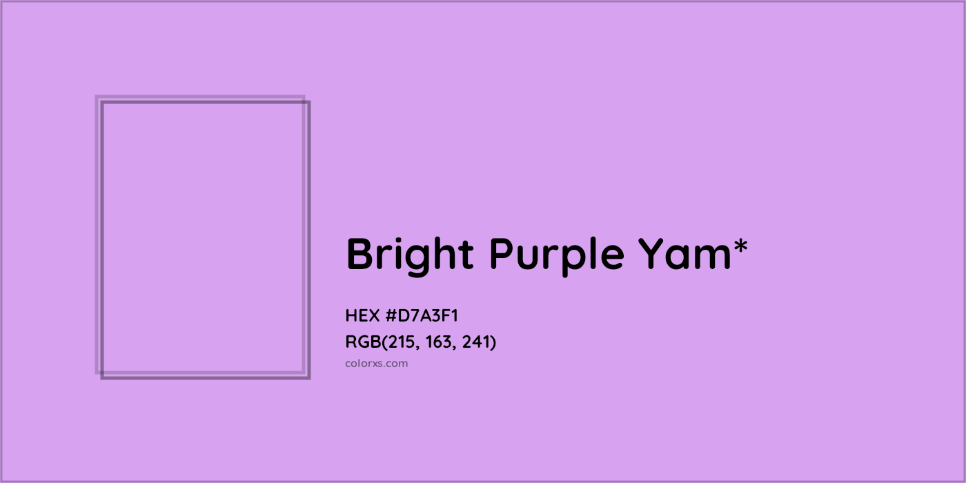 HEX #D7A3F1 Color Name, Color Code, Palettes, Similar Paints, Images