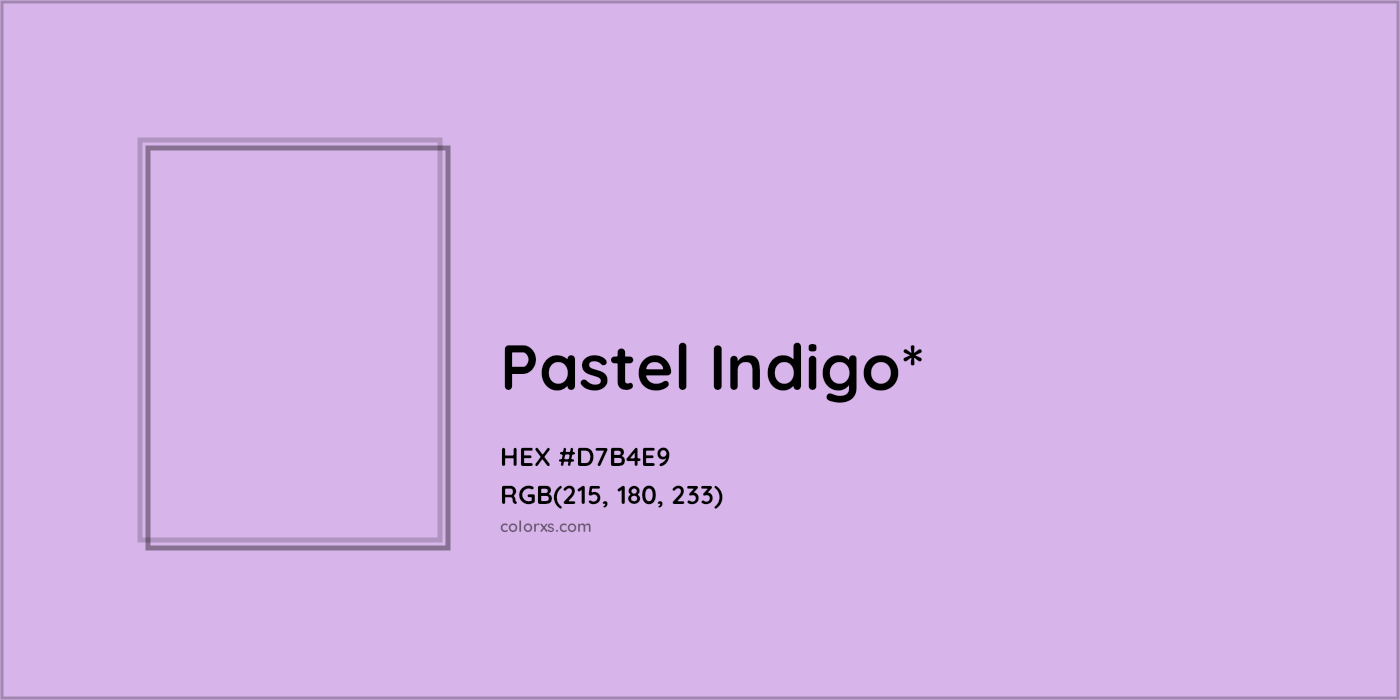 HEX #D7B4E9 Color Name, Color Code, Palettes, Similar Paints, Images