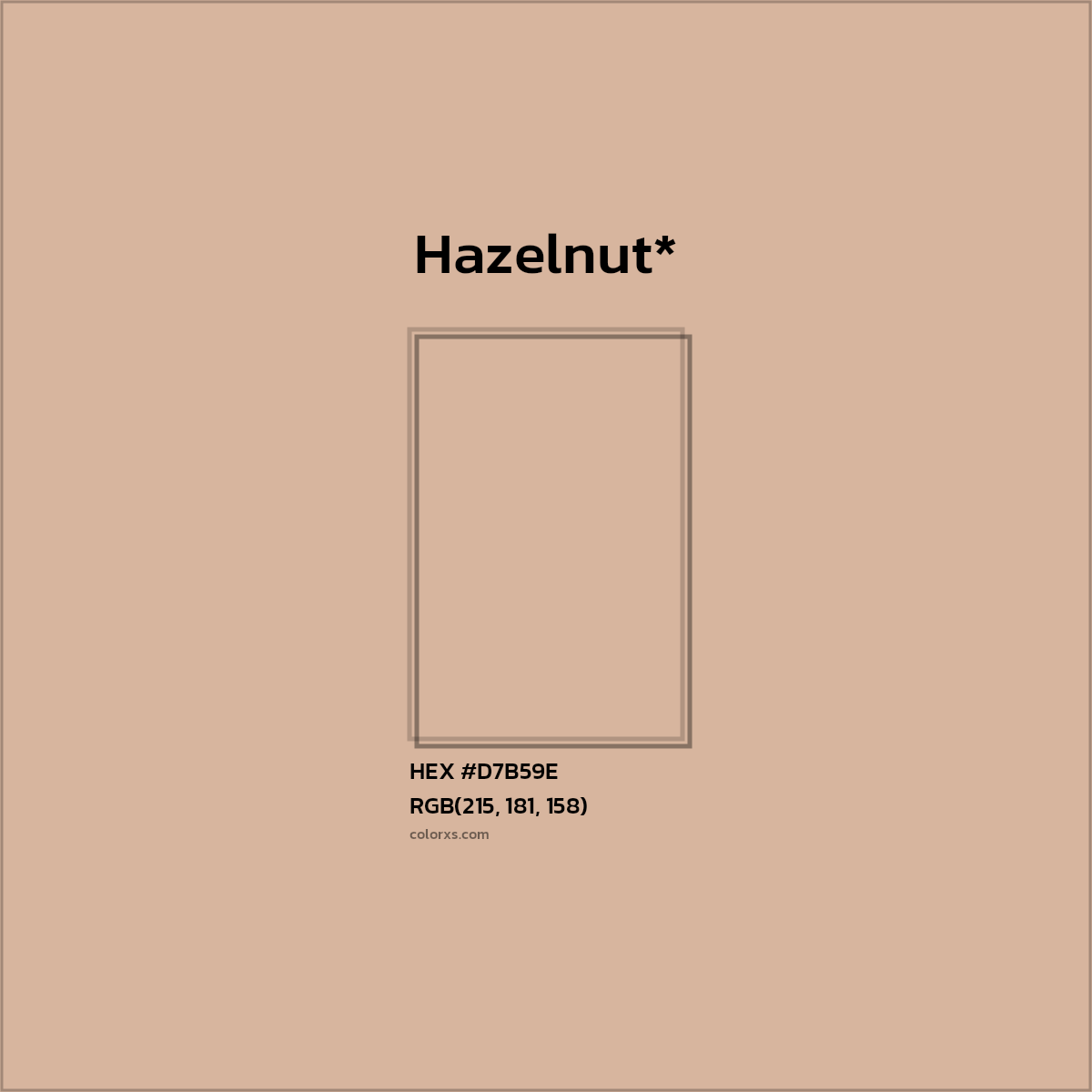 HEX #D7B59E Color Name, Color Code, Palettes, Similar Paints, Images