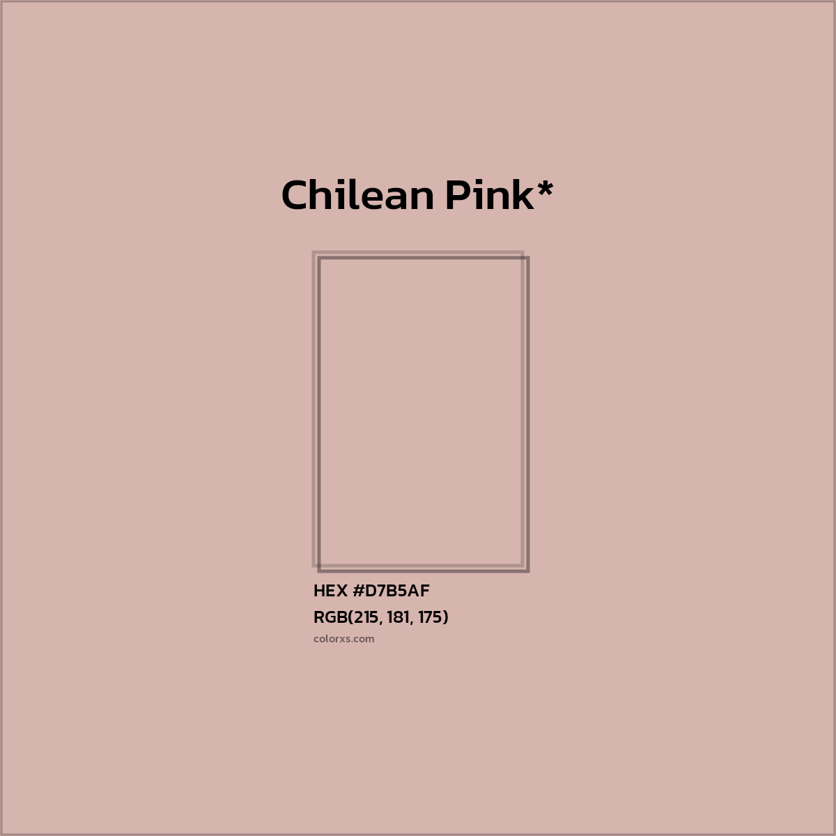 HEX #D7B5AF Color Name, Color Code, Palettes, Similar Paints, Images