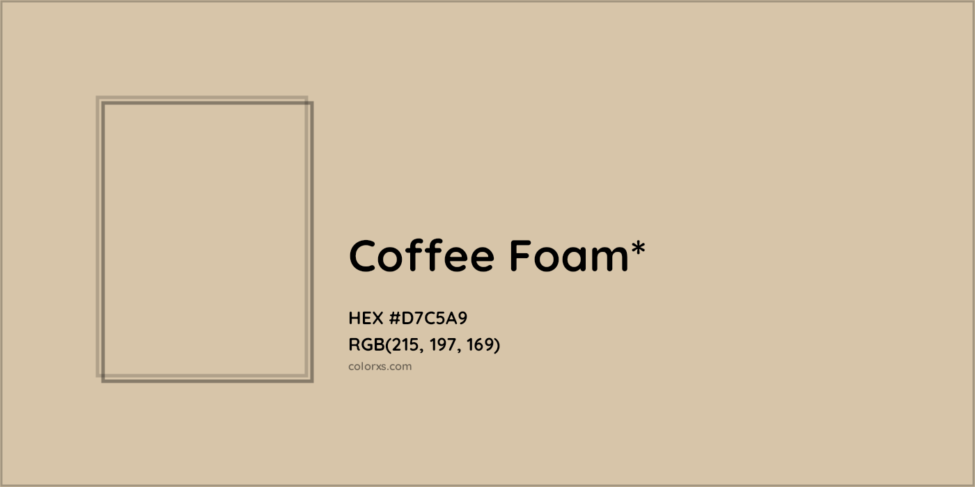 HEX #D7C5A9 Color Name, Color Code, Palettes, Similar Paints, Images