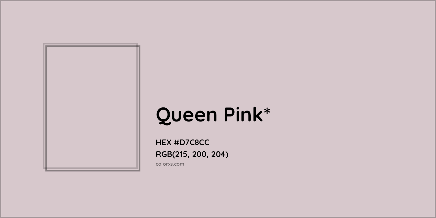 HEX #D7C8CC Color Name, Color Code, Palettes, Similar Paints, Images