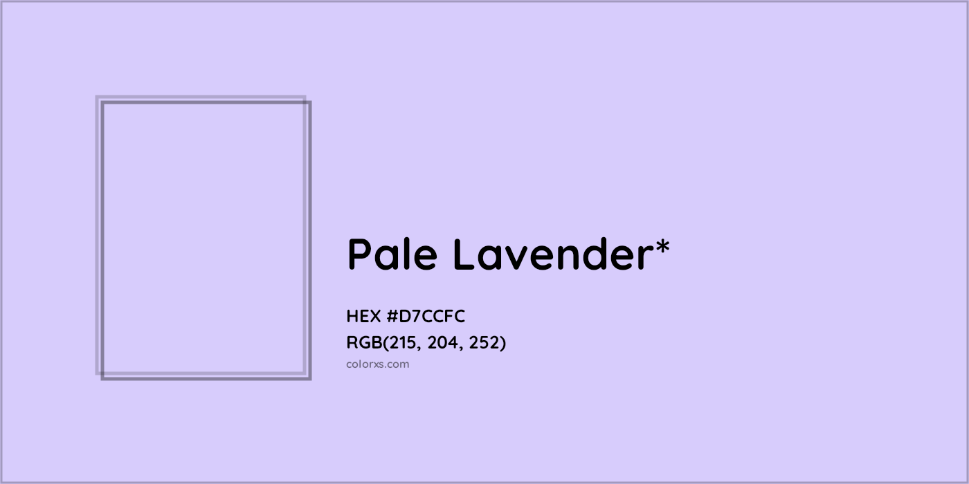 HEX #D7CCFC Color Name, Color Code, Palettes, Similar Paints, Images