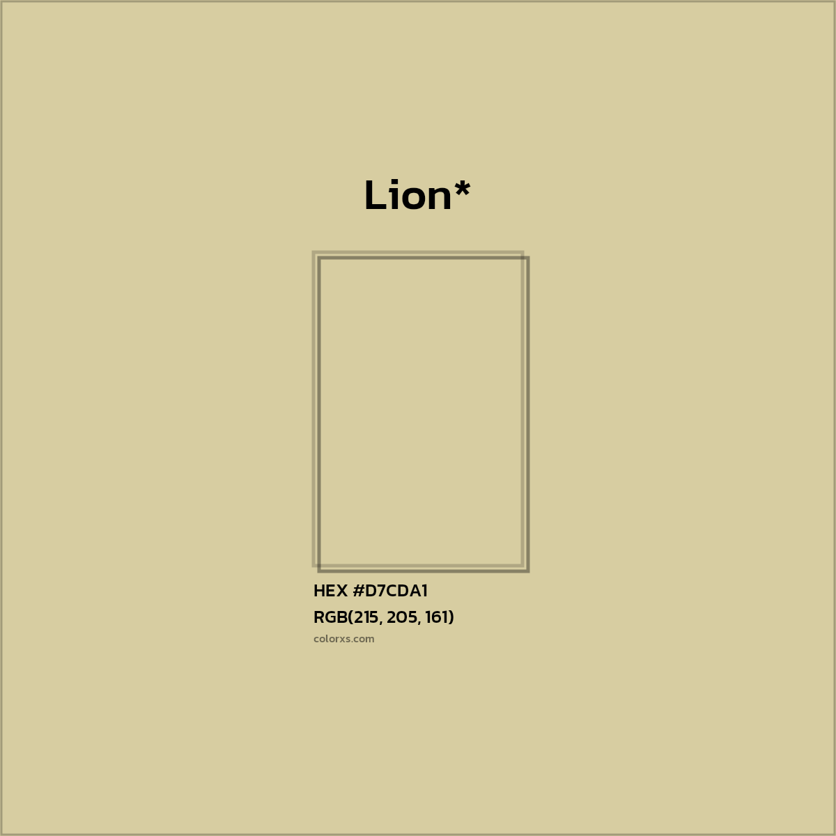 HEX #D7CDA1 Color Name, Color Code, Palettes, Similar Paints, Images