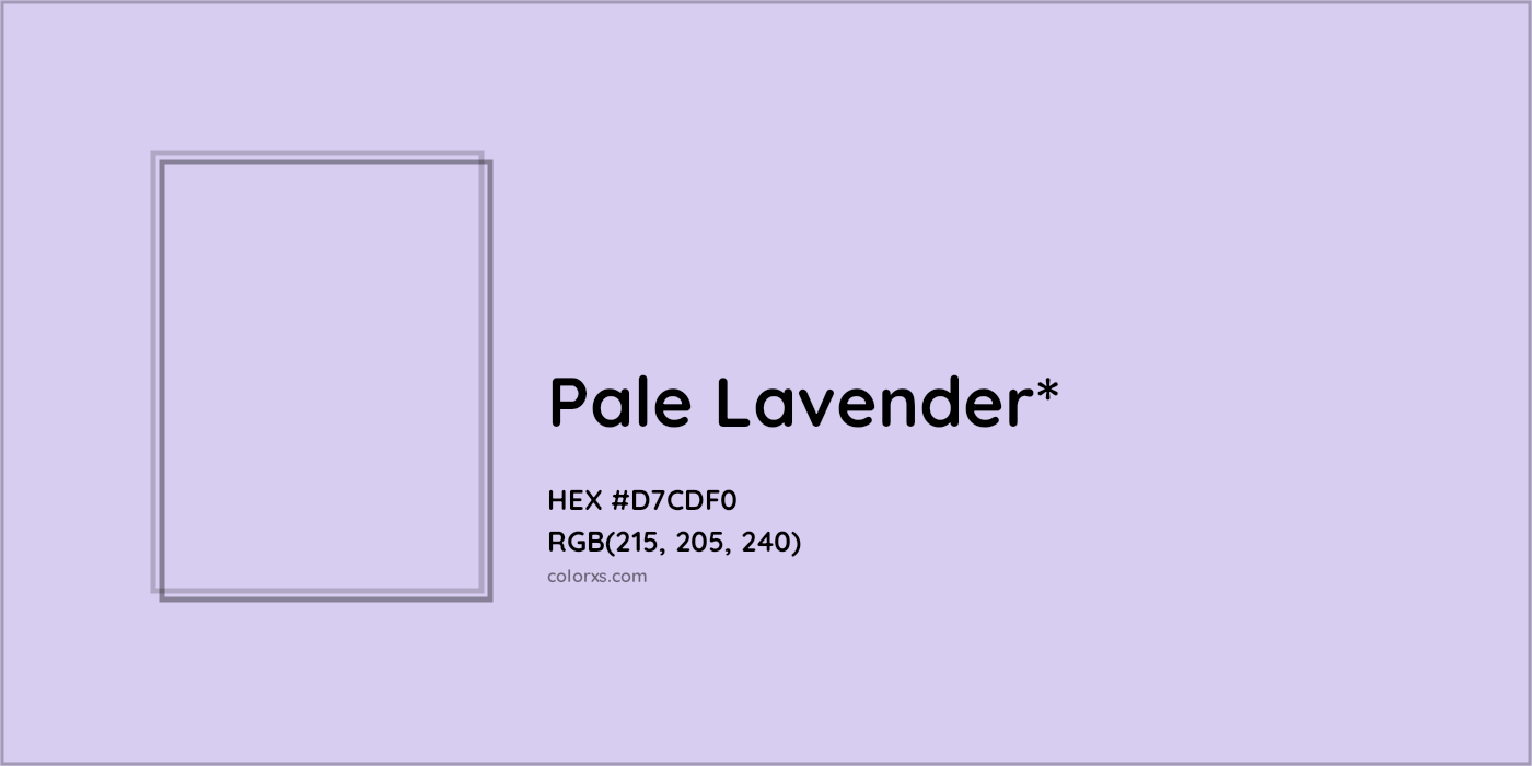 HEX #D7CDF0 Color Name, Color Code, Palettes, Similar Paints, Images