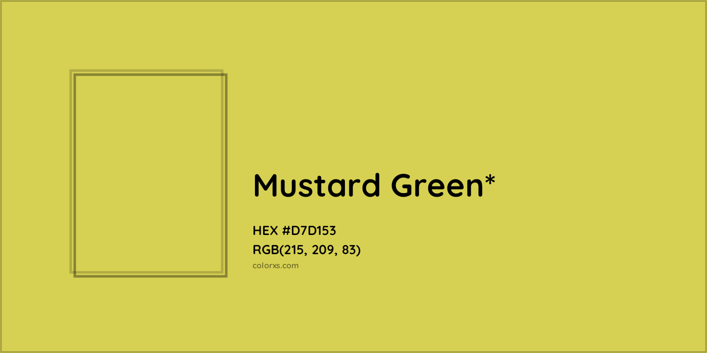 HEX #D7D153 Color Name, Color Code, Palettes, Similar Paints, Images