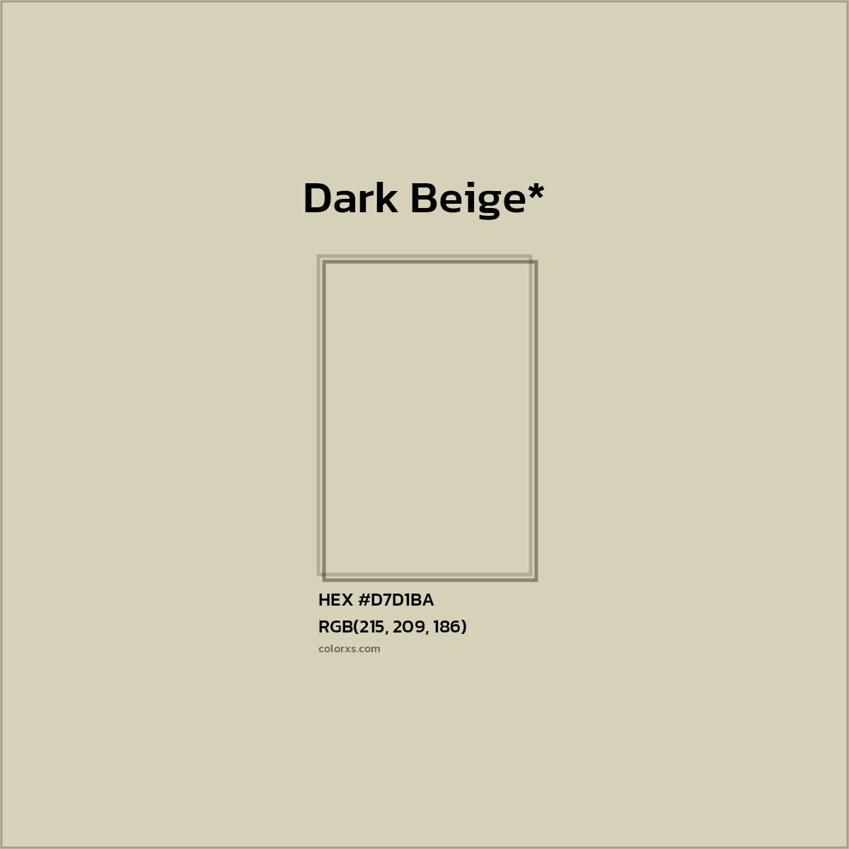 HEX #D7D1BA Color Name, Color Code, Palettes, Similar Paints, Images
