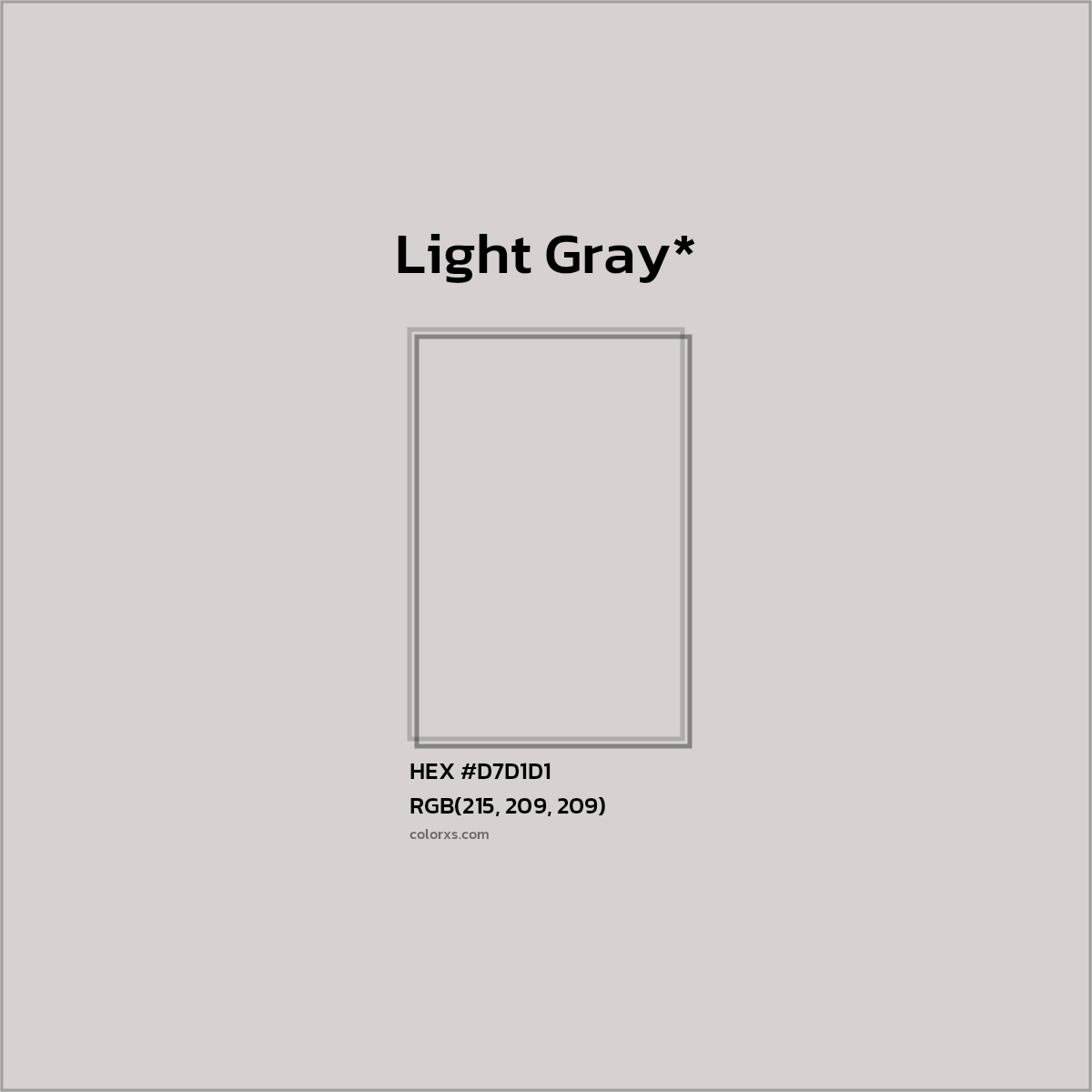 HEX #D7D1D1 Color Name, Color Code, Palettes, Similar Paints, Images