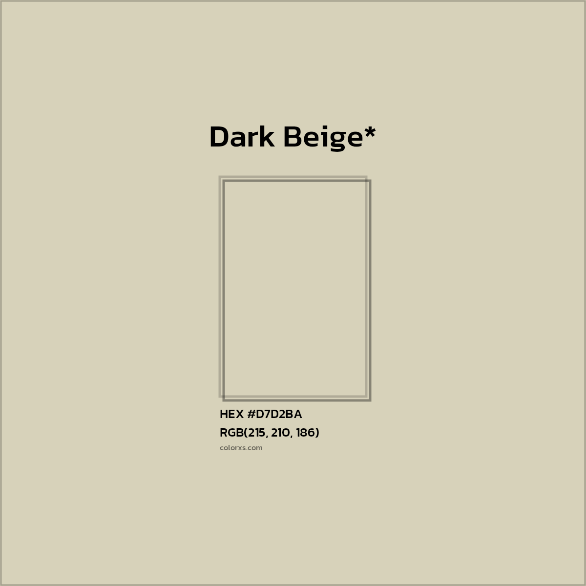 HEX #D7D2BA Color Name, Color Code, Palettes, Similar Paints, Images