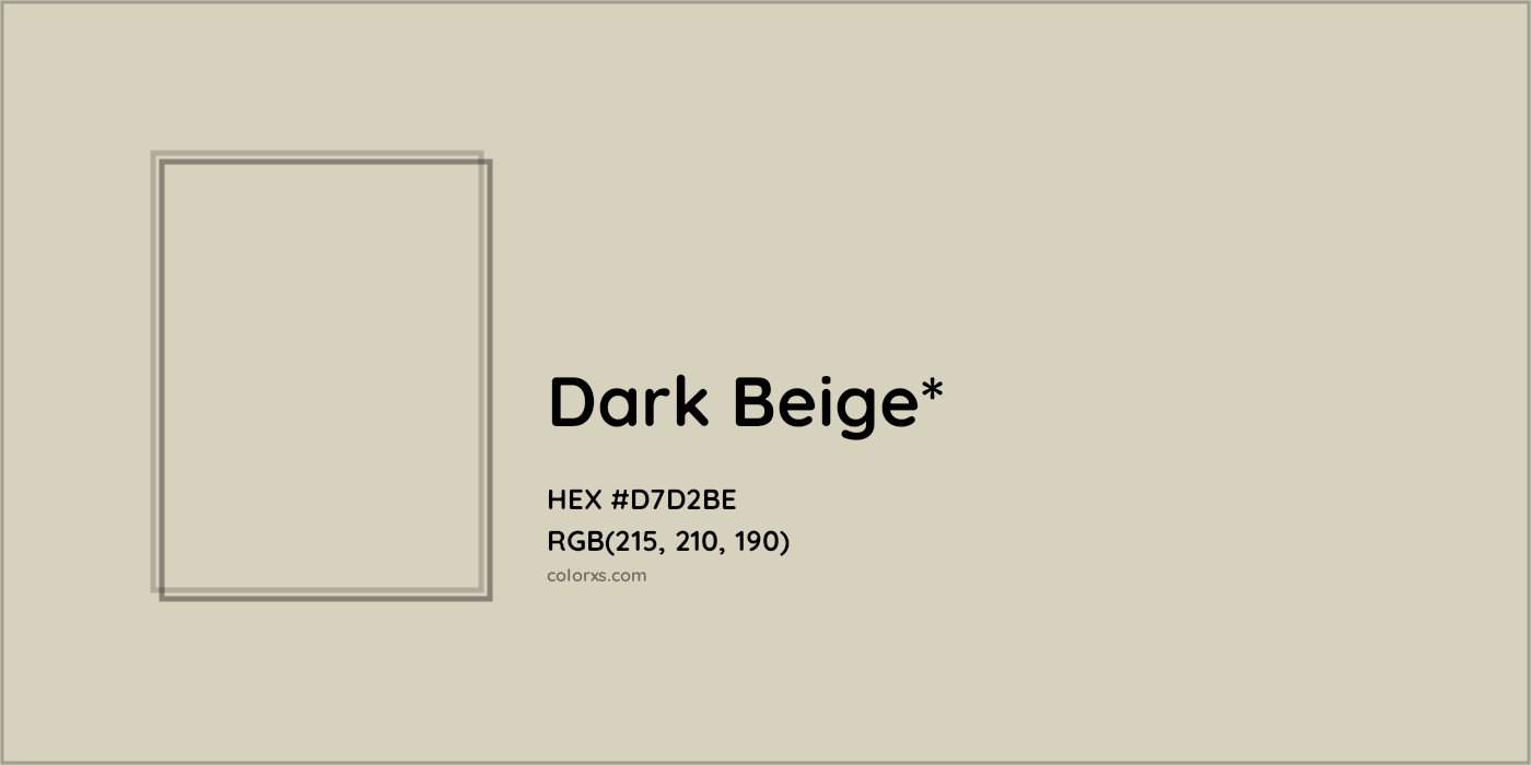 HEX #D7D2BE Color Name, Color Code, Palettes, Similar Paints, Images