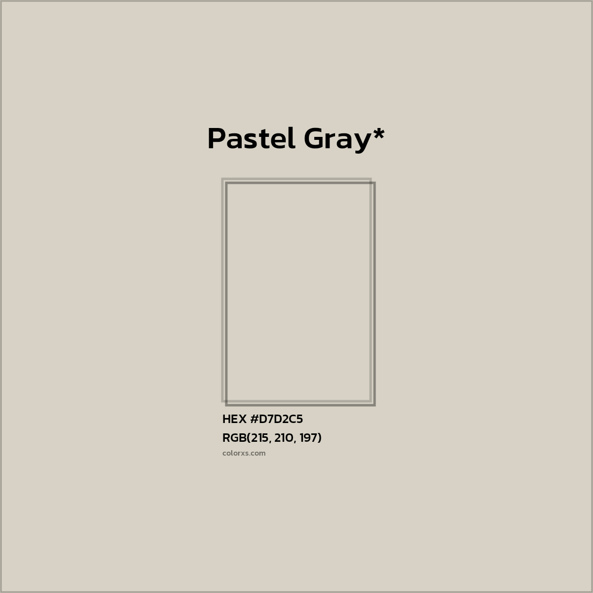 HEX #D7D2C5 Color Name, Color Code, Palettes, Similar Paints, Images