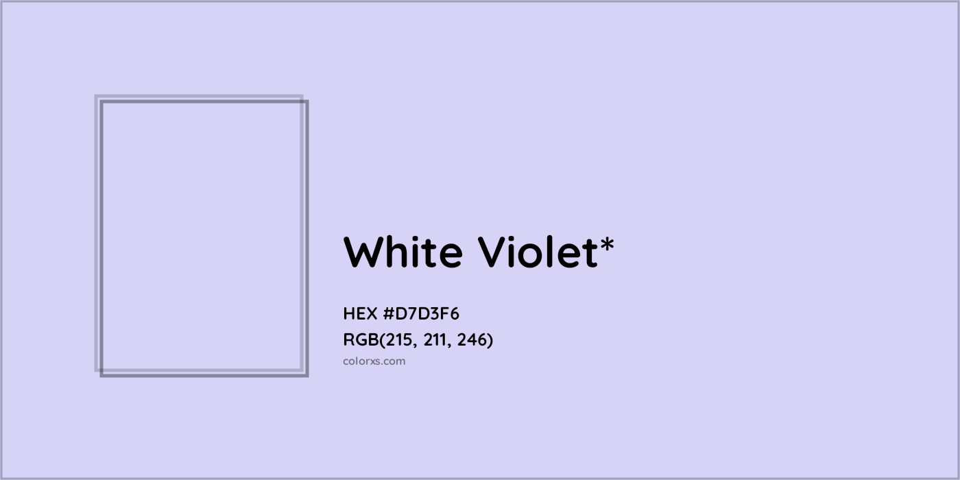 HEX #D7D3F6 Color Name, Color Code, Palettes, Similar Paints, Images