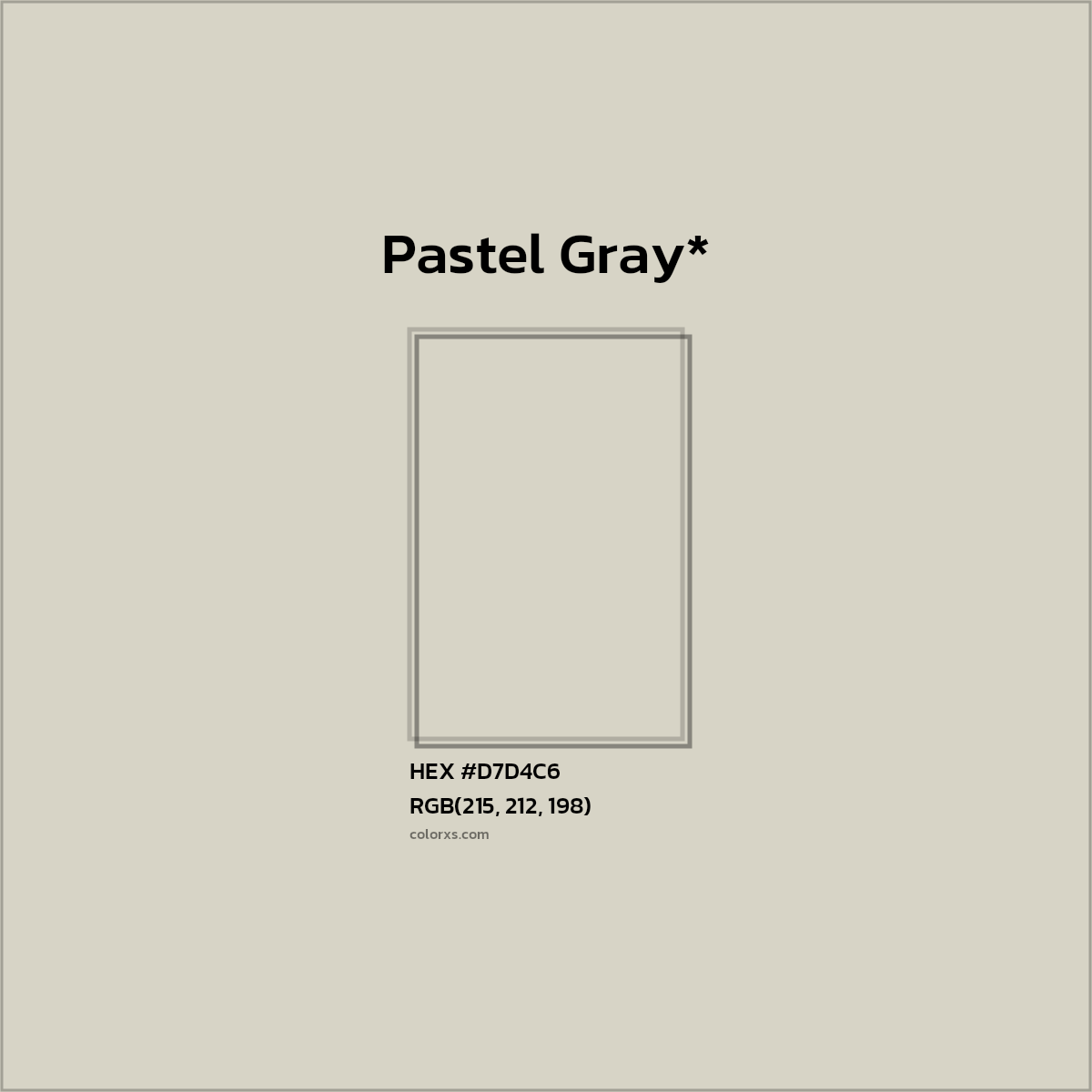 HEX #D7D4C6 Color Name, Color Code, Palettes, Similar Paints, Images